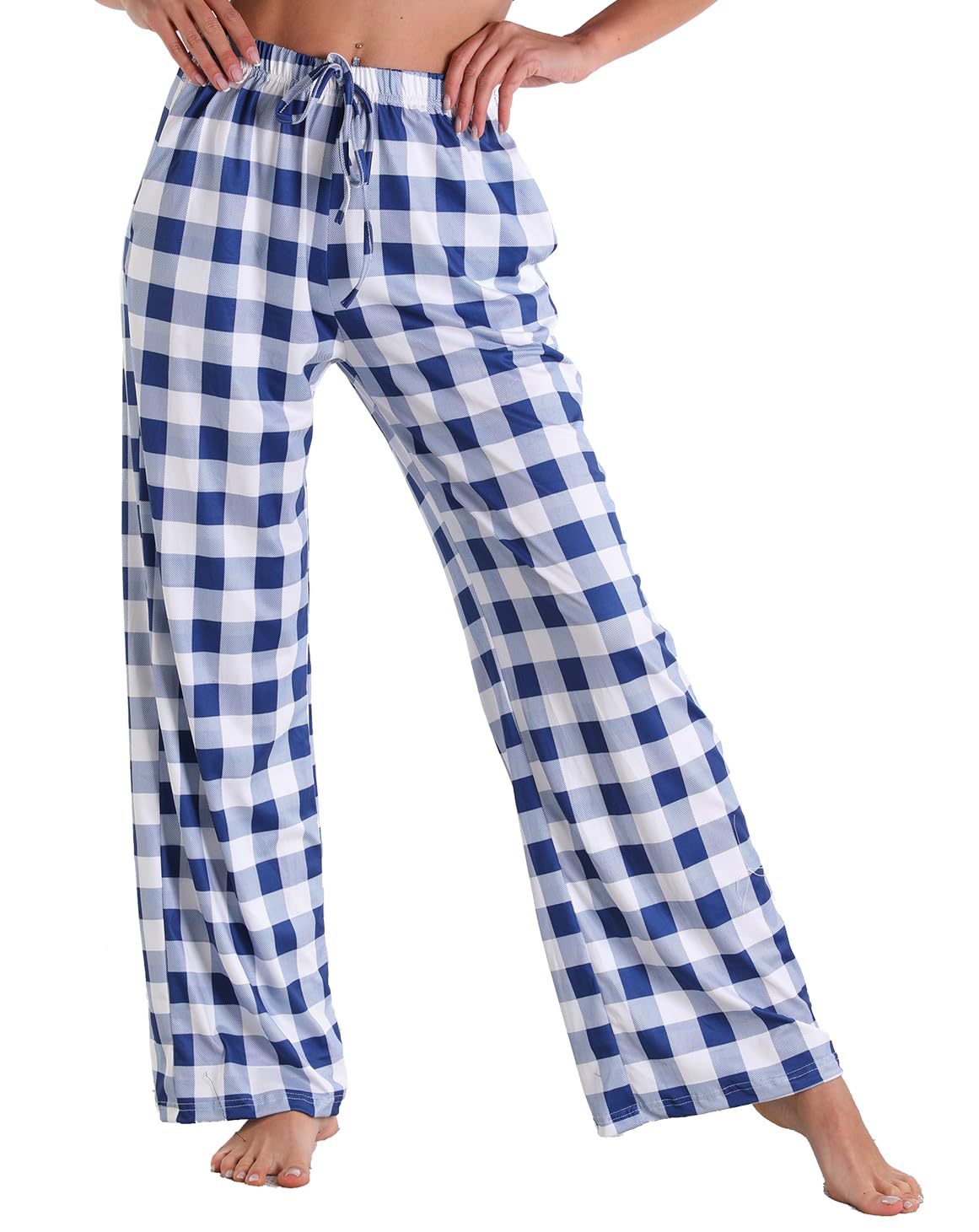 X-Image Women Comfy Casual Pajama Pants with Pockets & Drawstring