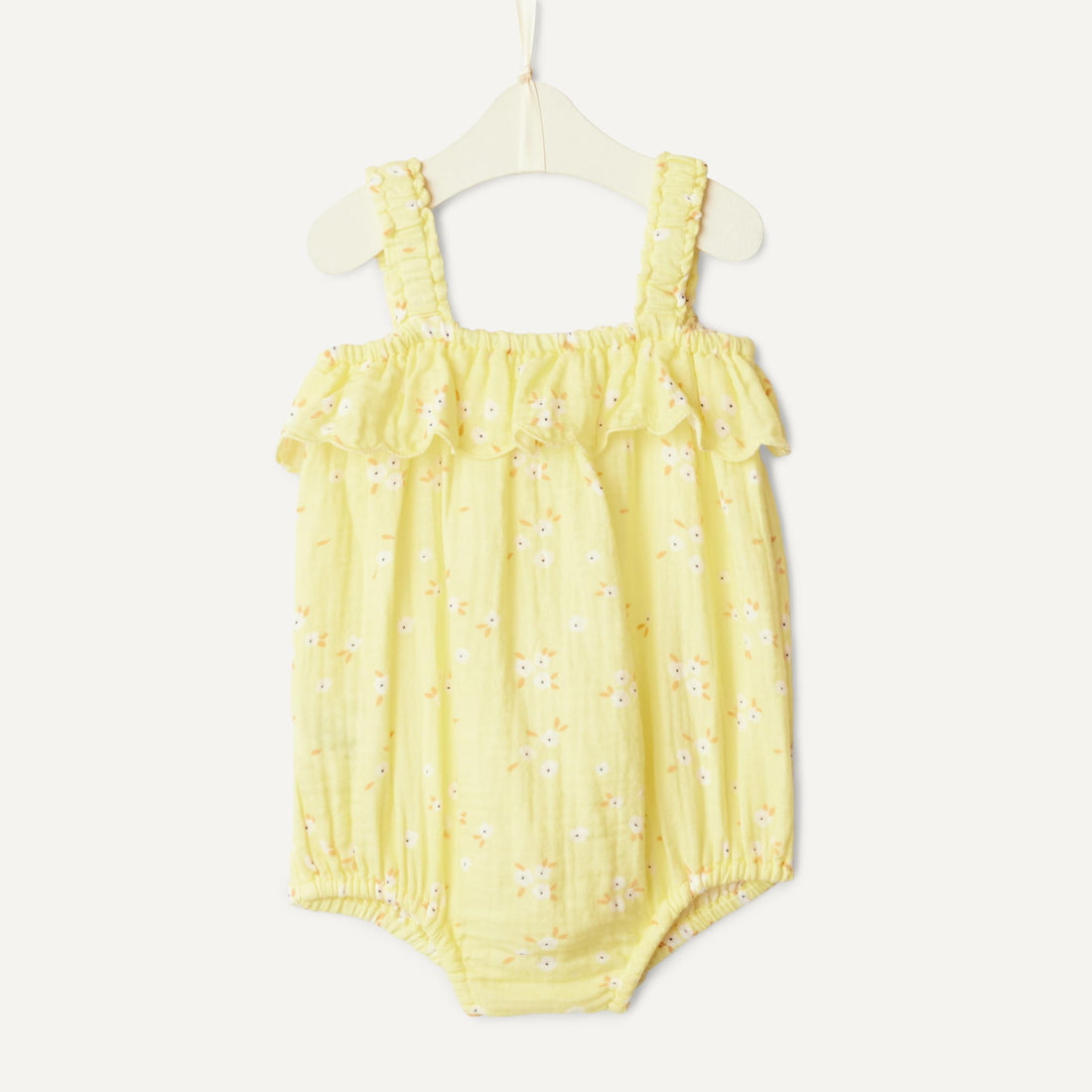 Amazon Essentials x Sofia Grainge Baby Girls' Cotton Gauze Sleeveless Romper WEBE CLOTHING