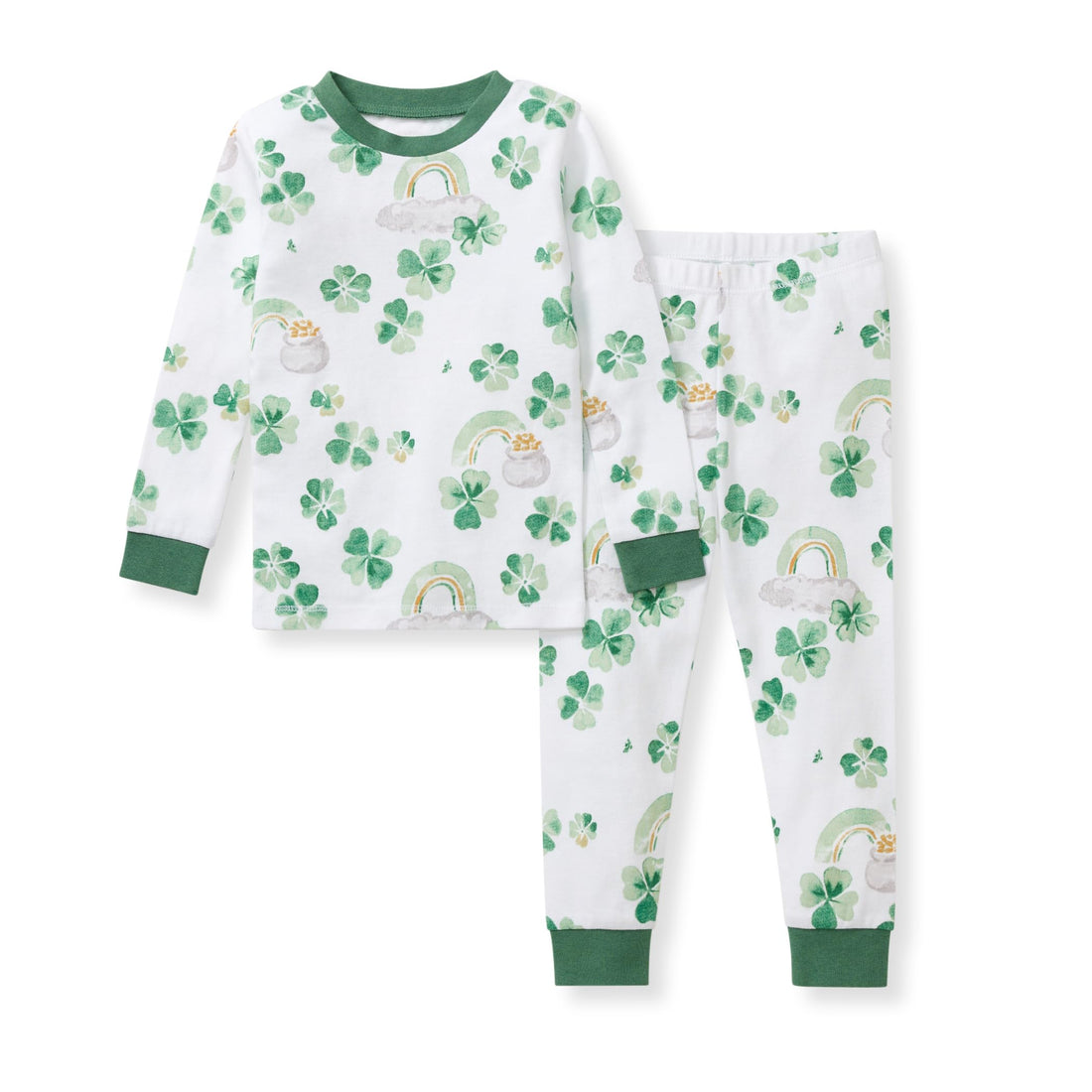 Burt's Bees Baby Organic Cotton Pajamas for Girls,100% Cotton Pajama Set