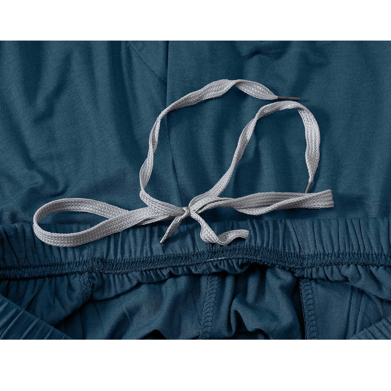 JINSHI Womens Pajama Pants with Pockets Soft Comfortable Lightweight Elastic Drawstring Modal Pajama Bottoms Lounge Pants