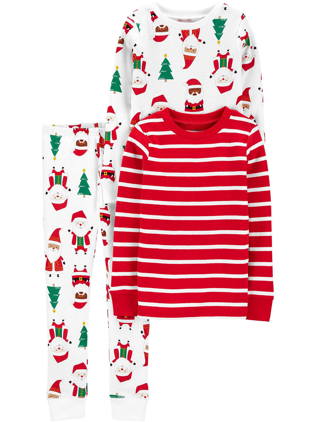 Simple Joys by Carter's Baby 3-Piece Snug-fit Cotton Holiday Pajama Set