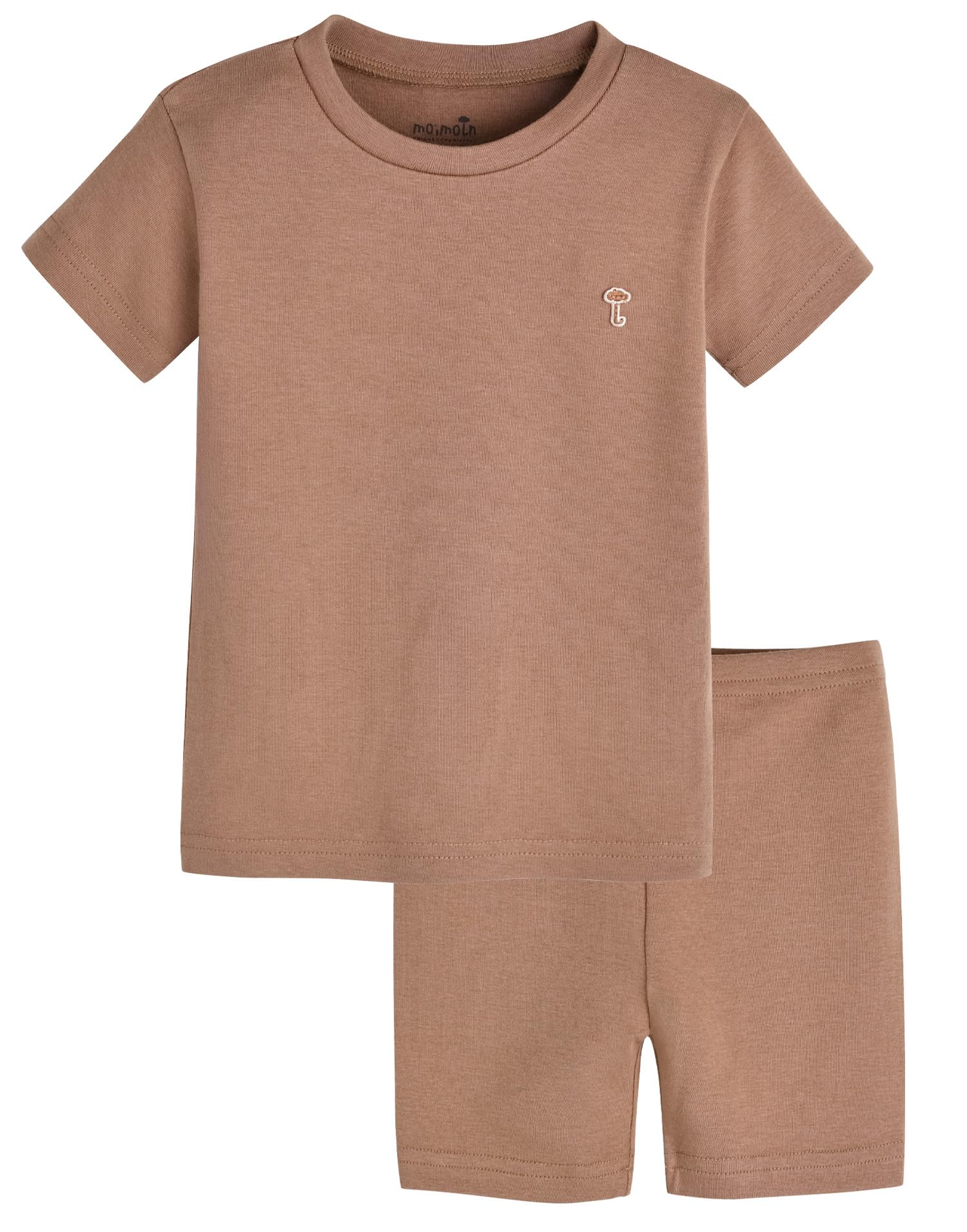 moimoln 6M-8Y Baby Toddler Pajamas Cotton Blend Summer PJs Short Sleeve Snug Fit WEBE CLOTHING