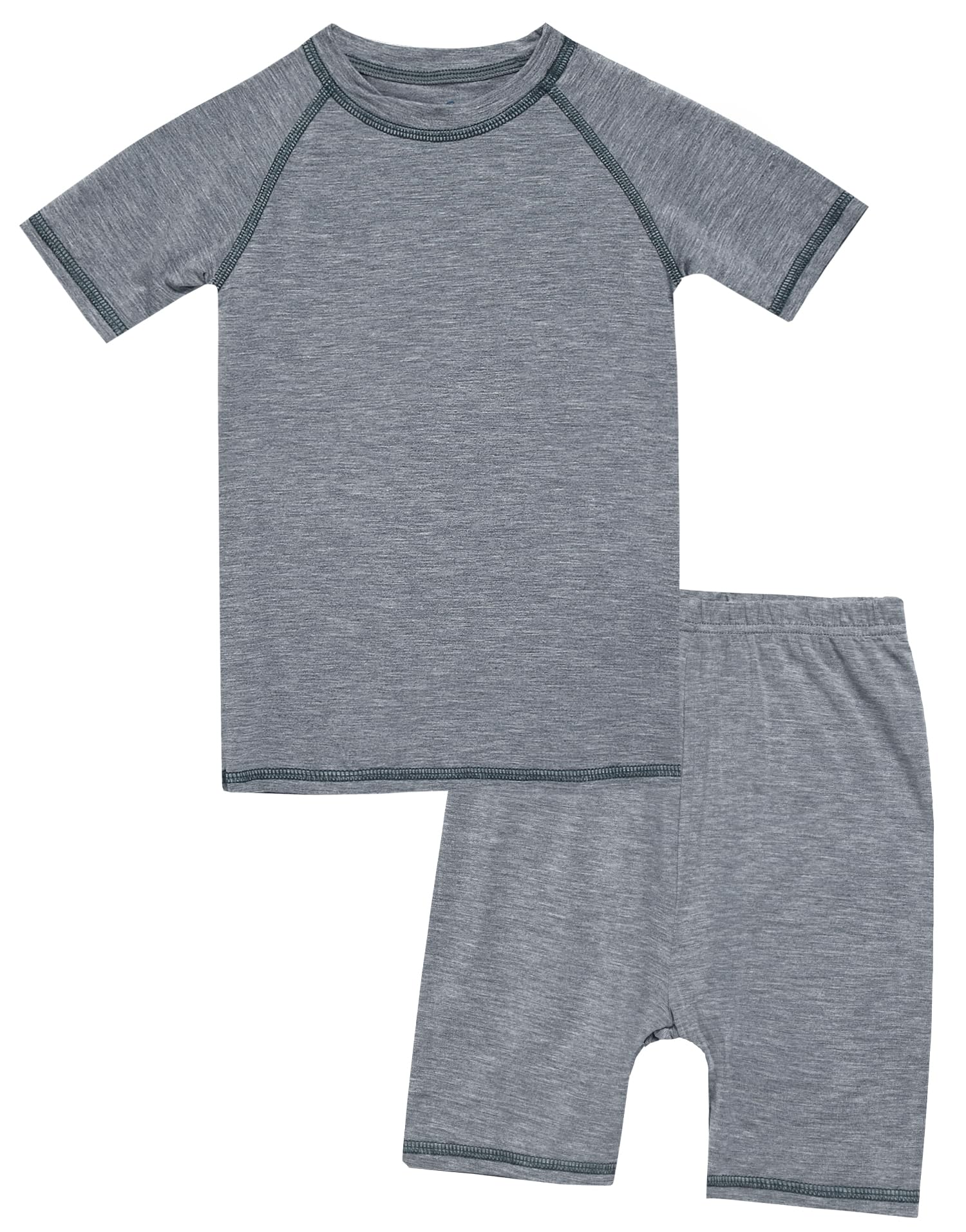 VAENAIT BABY Infant Toddler Junior Girls Boys Pajamas Sleepwear Rayon from Bamboo Short Summer Pjs Set 6M-12Y WEBE CLOTHING