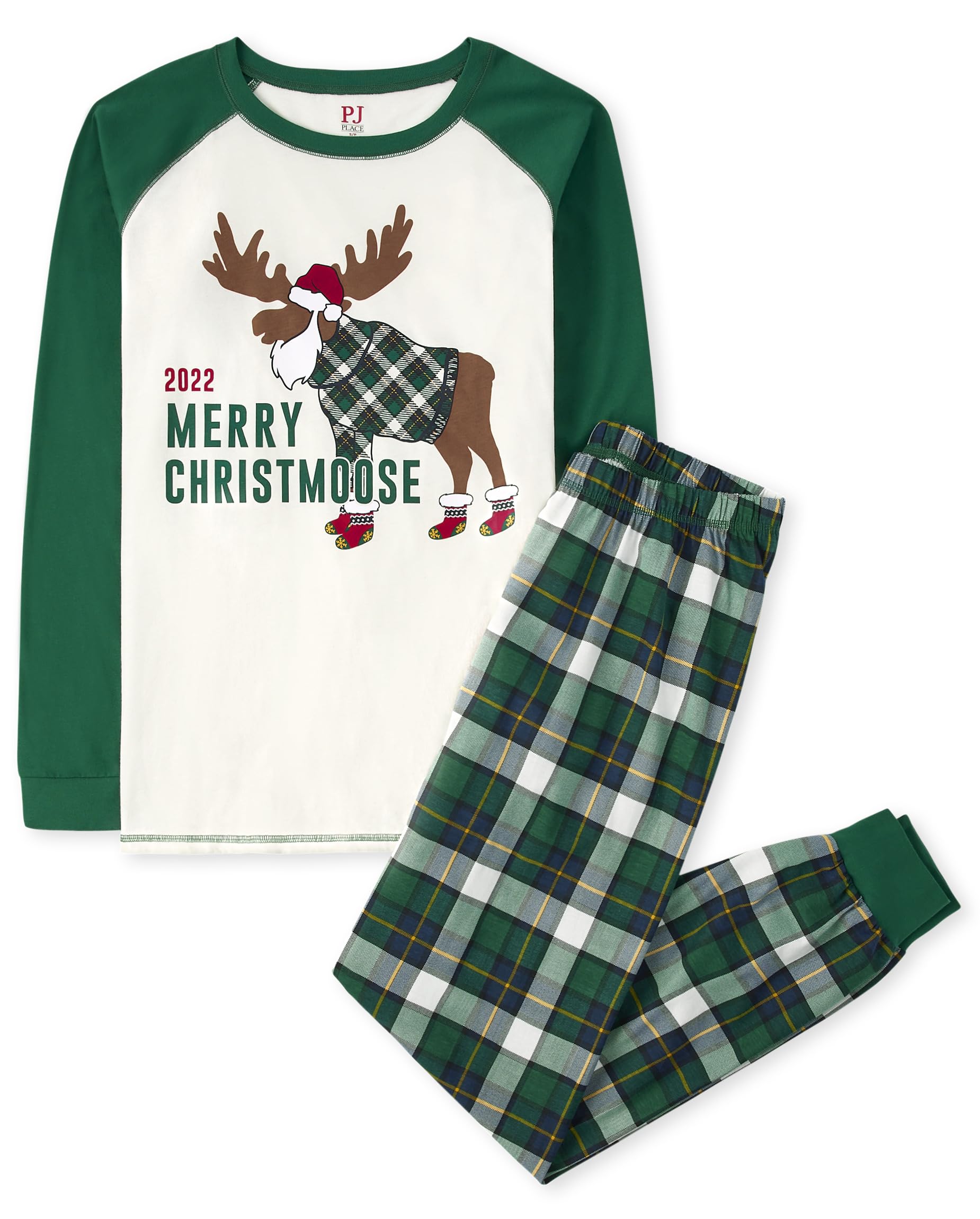 The Children's Place unisex-baby Holiday Pajamas, Cotton WEBE CLOTHING