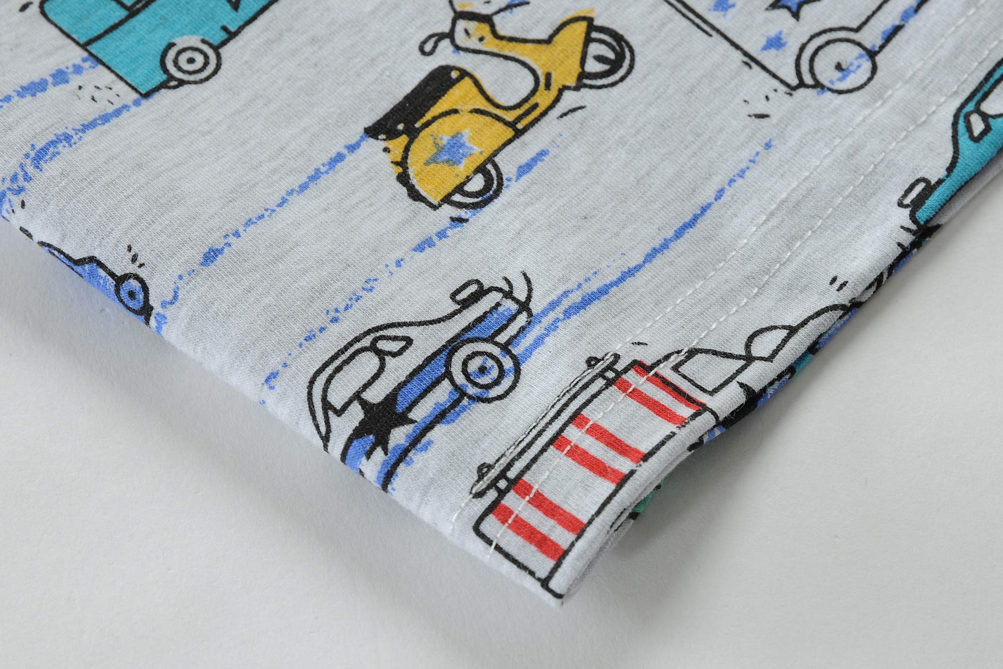 Little Hand Toddler Boys Pajamas Kids Dinosaur Summer PJS Monster Truck Boy Tractor Jammies Hockey Short Sets 2-7 Years