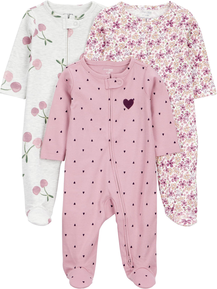 Simple Joys by Carter's Baby 3-Pack Neutral Sleep and Play