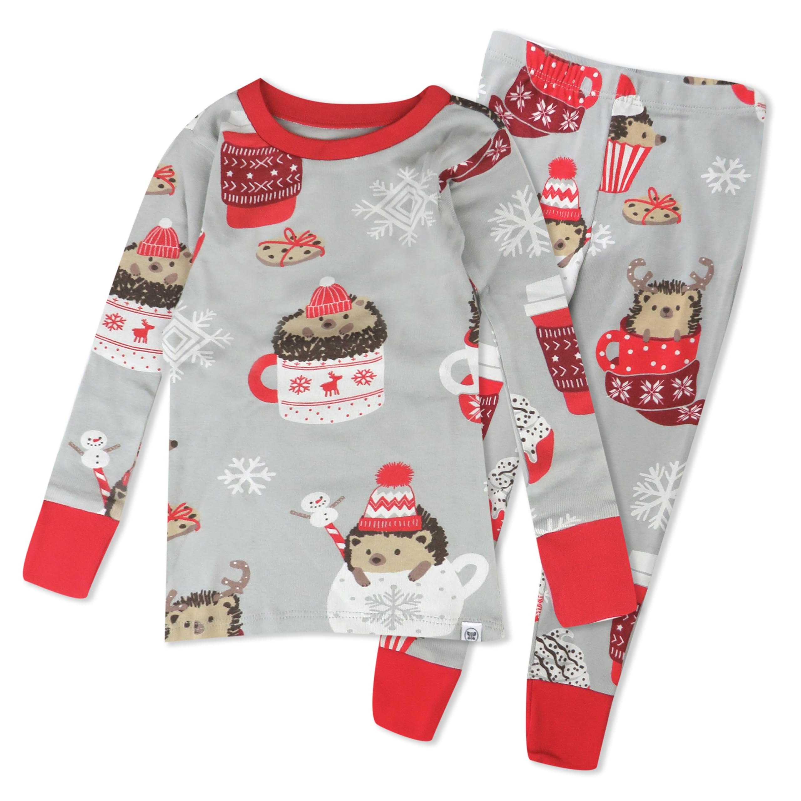 HonestBaby Family Matching Holiday Pajamas 100% Organic Cotton for Men, Women, Kids, Toddlers, Baby Boys, Girls, Unisex, Pets