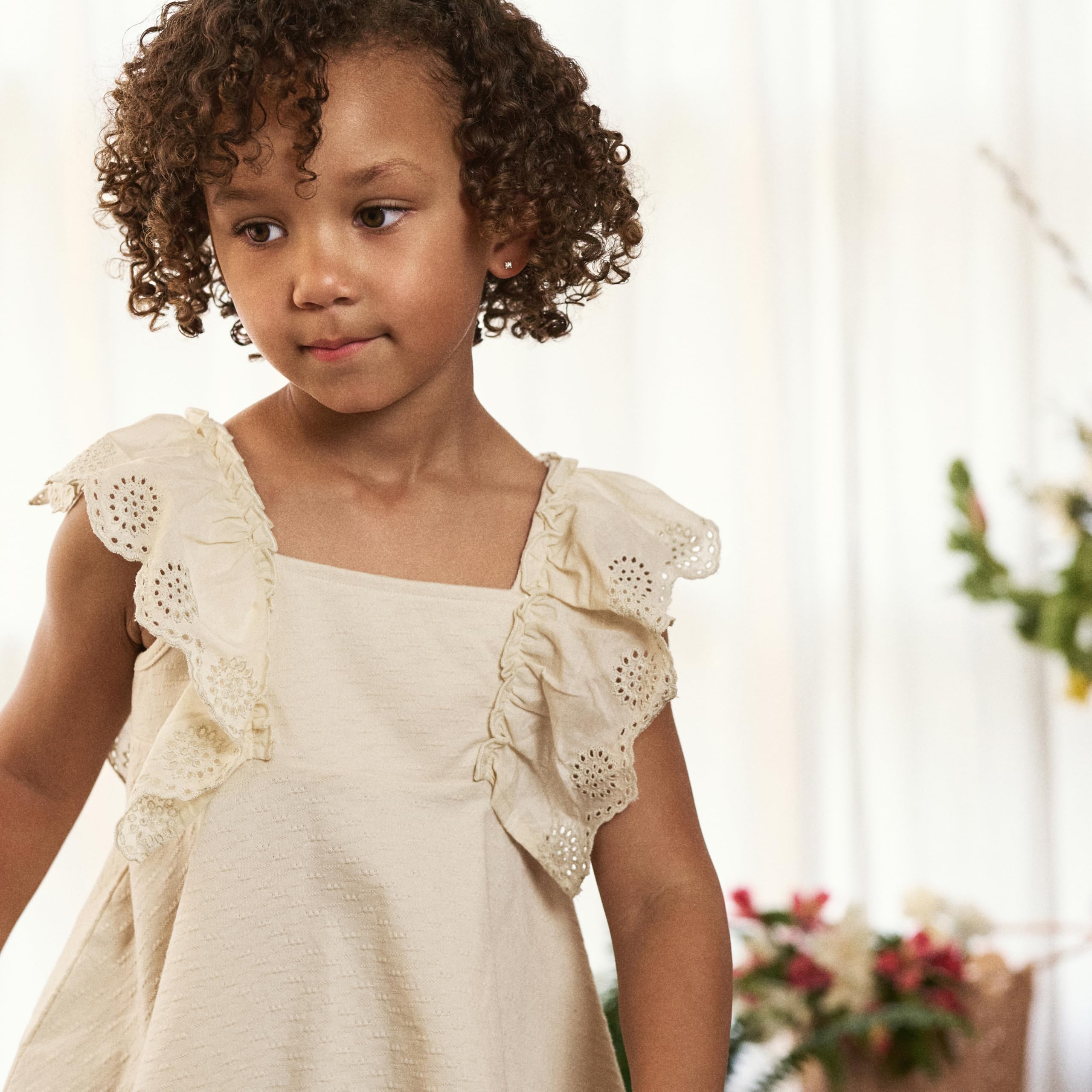Modern Moments by Gerber Baby Girls' 2-piece Gauze Top & Short Set WEBE CLOTHING