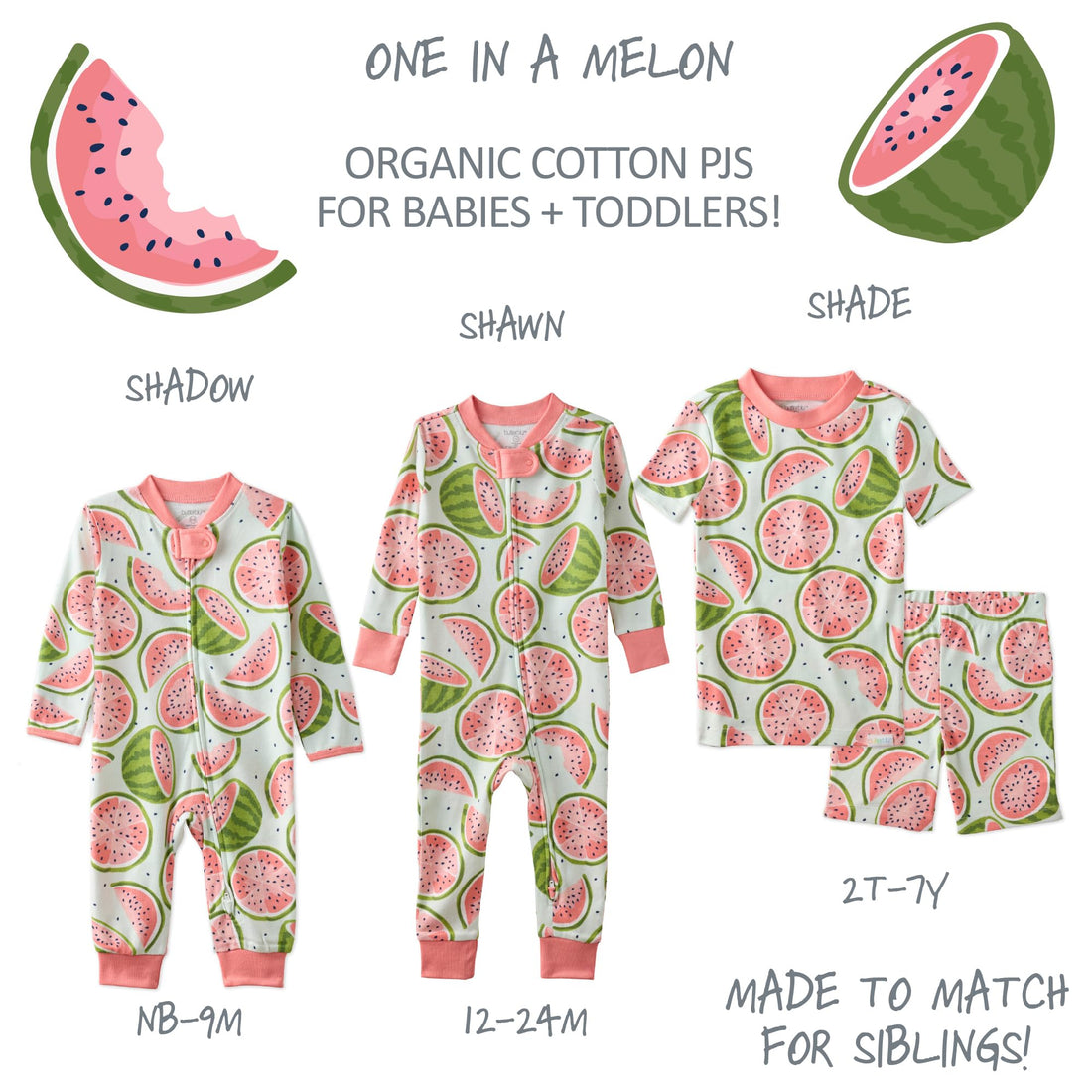 Butterblu Shadow Sleep & Play Baby Pajamas 100% Organic Cotton Two Way Zipper Sleeper Pajamas for Baby Boys & Girls