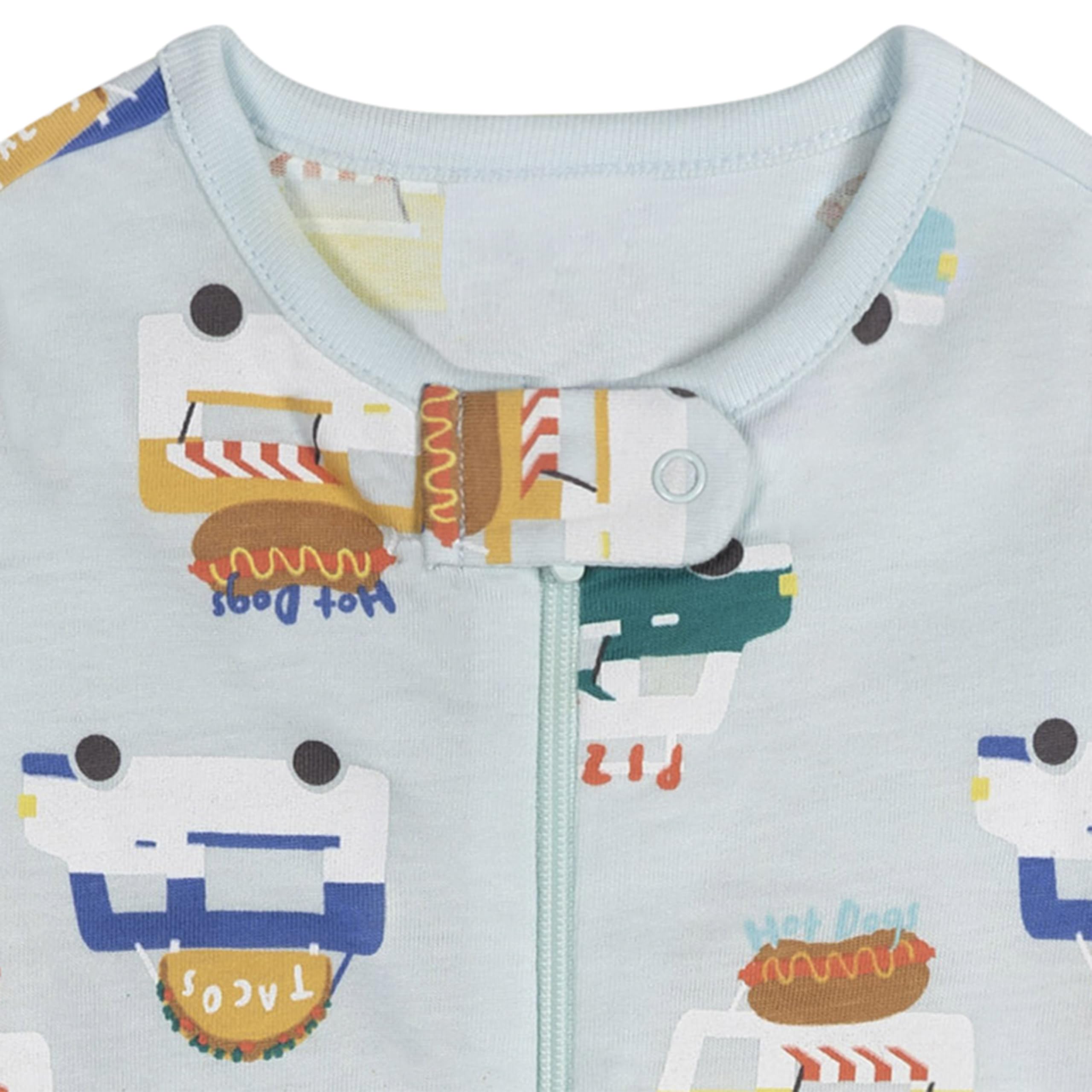 Onesies Brand Baby Boys 4-Pack Sleep 'N Play Footies