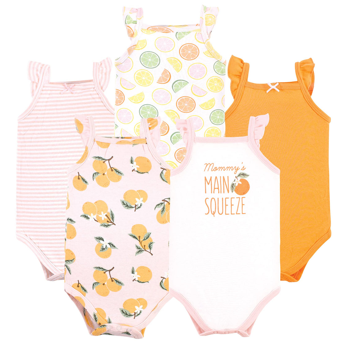 Hudson Baby Unisex Baby Cotton Sleeveless Bodysuits WEBE CLOTHING