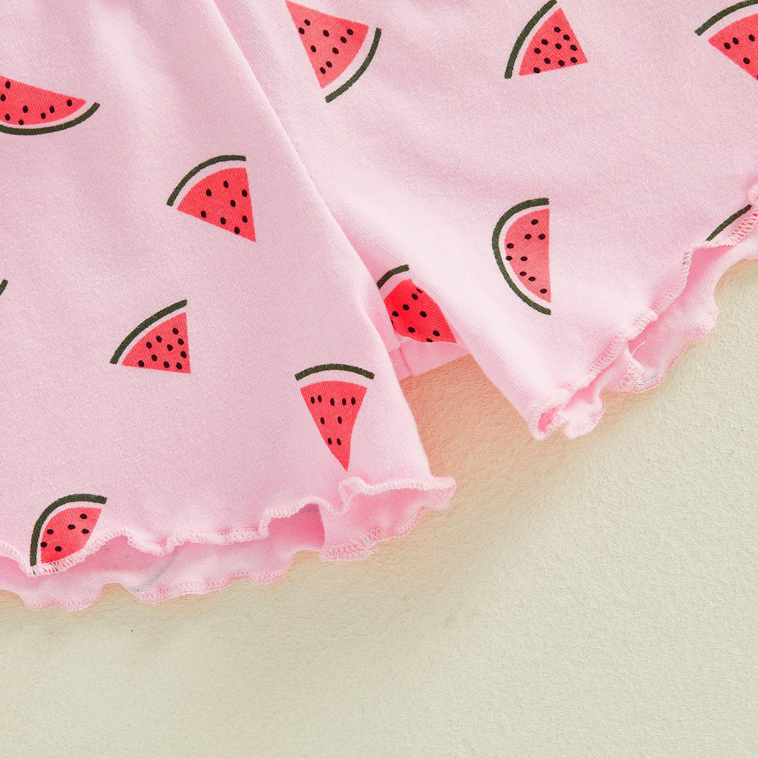 Kupretty Toddler Baby Girl Clothes Cute Comfy Summer Outfits Set Ruffled Shirts + Shorts 12 18 24 Months 2T 3T WEBE CLOTHING