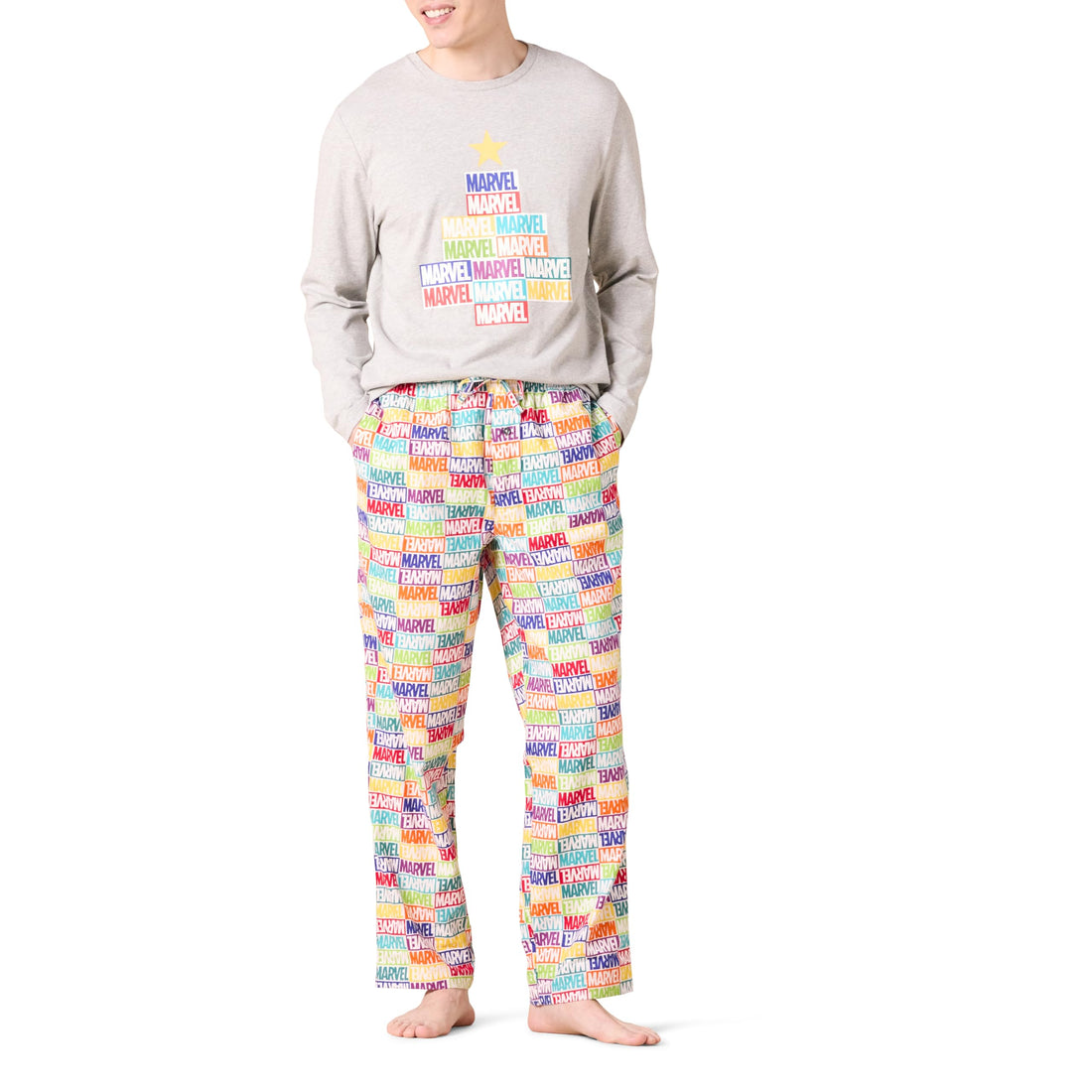 Amazon Essentials Disney | Marvel | Star Wars Men's Flannel Pajama Sleep Sets WEBE CLOTHING