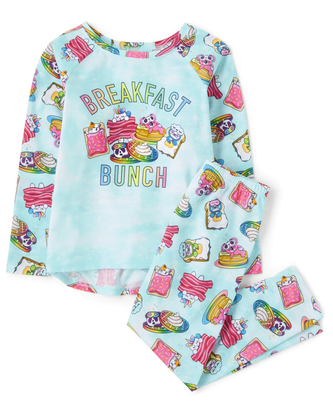 The Children's Place boys Long Sleeve Top and Pants 2 Piece Pajama Set