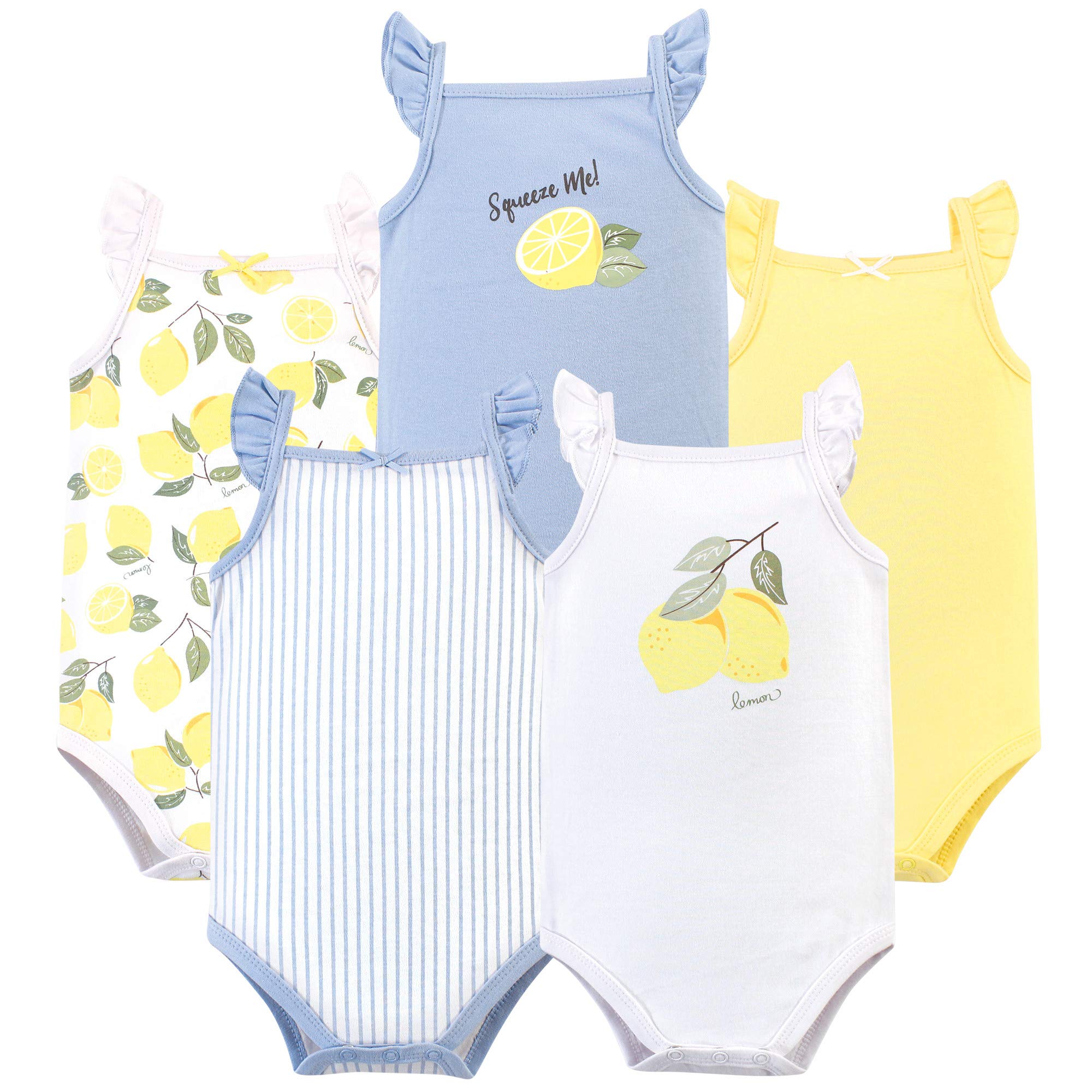 Hudson Baby Unisex Baby Cotton Sleeveless Bodysuits WEBE CLOTHING