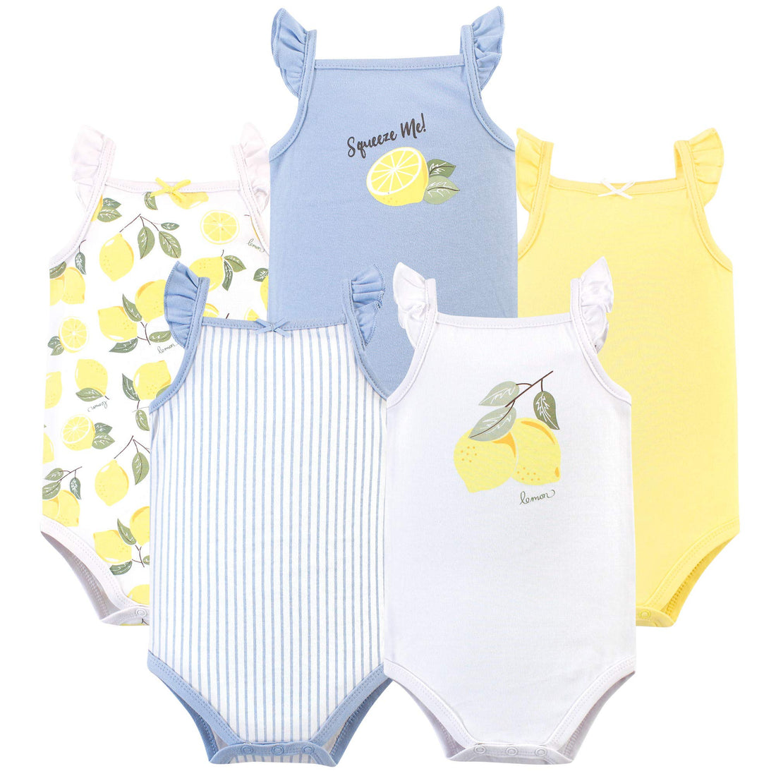 Hudson Baby Unisex Baby Cotton Sleeveless Bodysuits WEBE CLOTHING