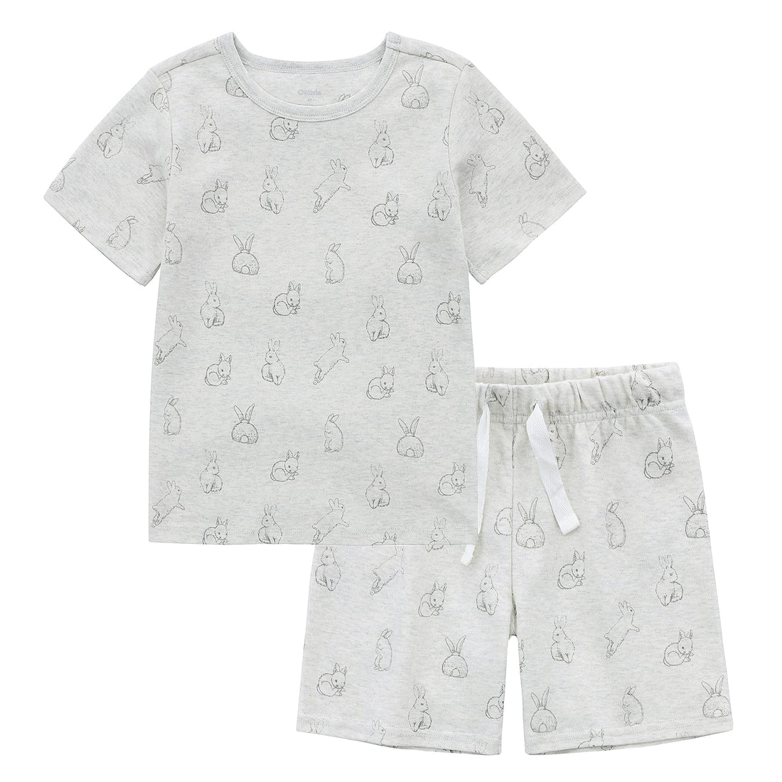 Owlivia 100% Organic Cotton Baby Short Sleeve Pajama Sets, Toddler Boy Girl 2-Piece Sleepwear