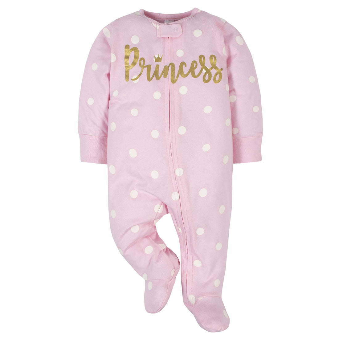 Gerber Baby-Girls 4 Pack Sleep 'N Play Footie