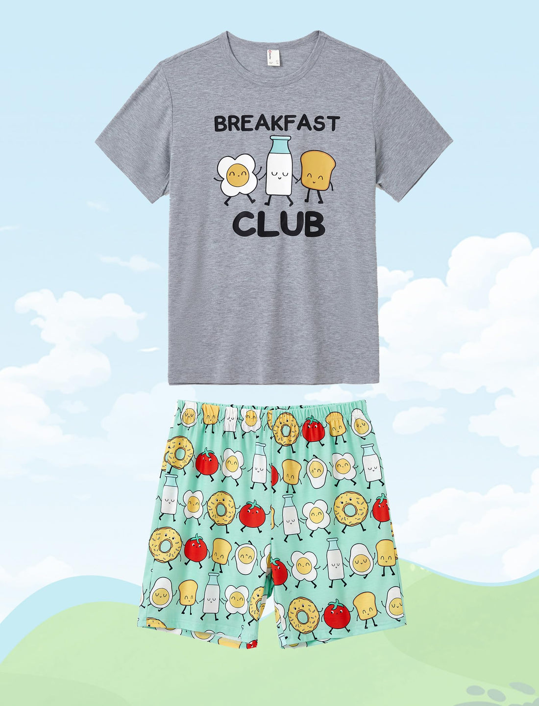 PATPAT Family Matching Short Sleeve Pajama Sets - Perfect for Family Photos & Holiday Celebrations WEBE CLOTHING