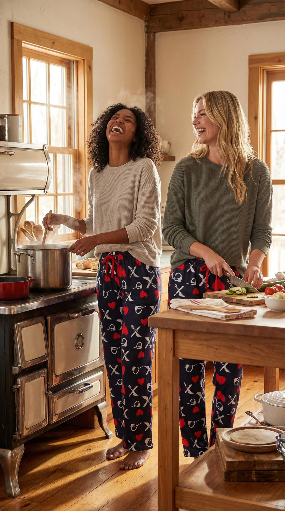 Unisex Adults Holiday Themed Pajama Pants WEBE CLOTHING