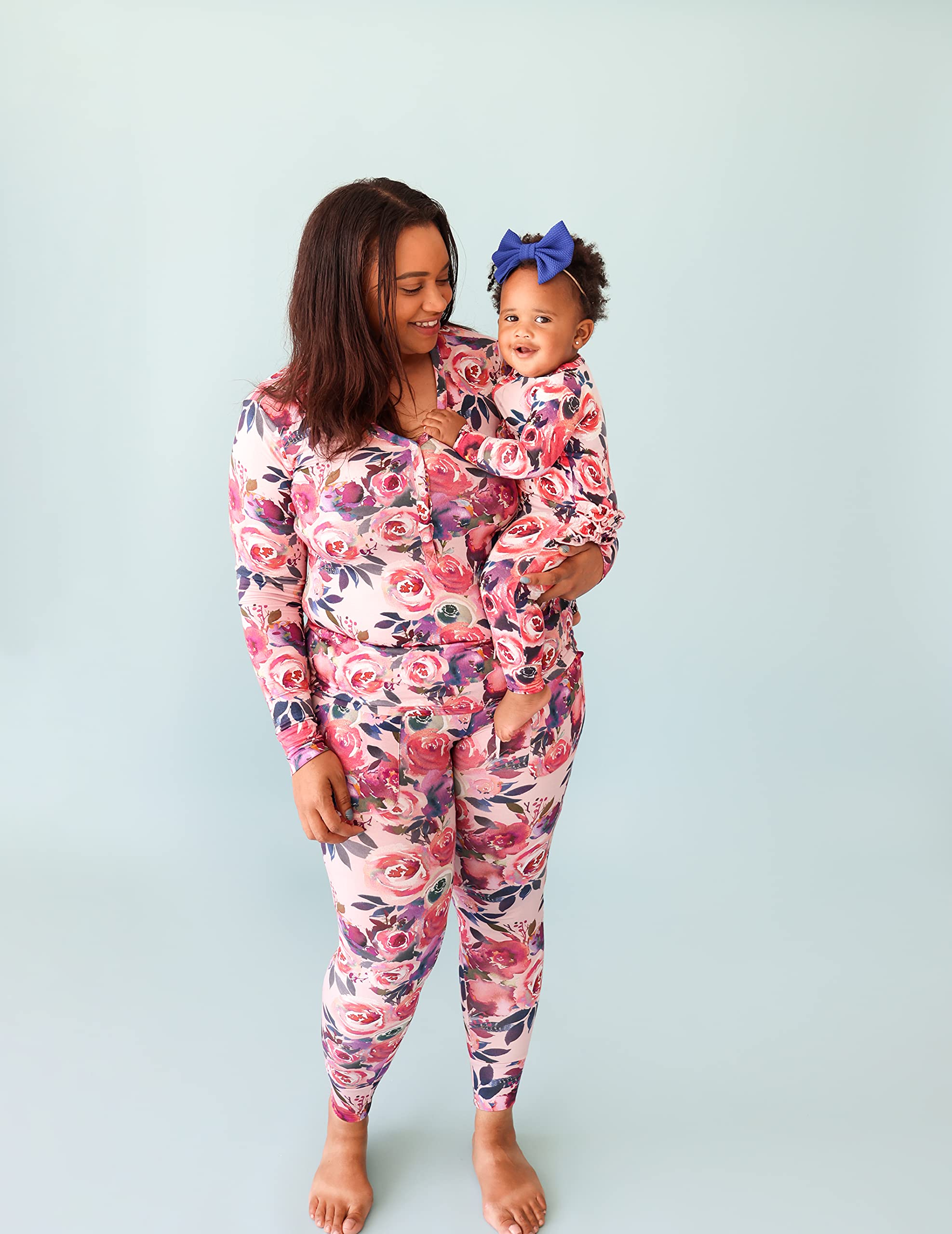 Posh Peanut Adult Pajamas Set - Two Piece Loungewear - Soft Viscose from Bamboo Nightwear PJs WEBE CLOTHING