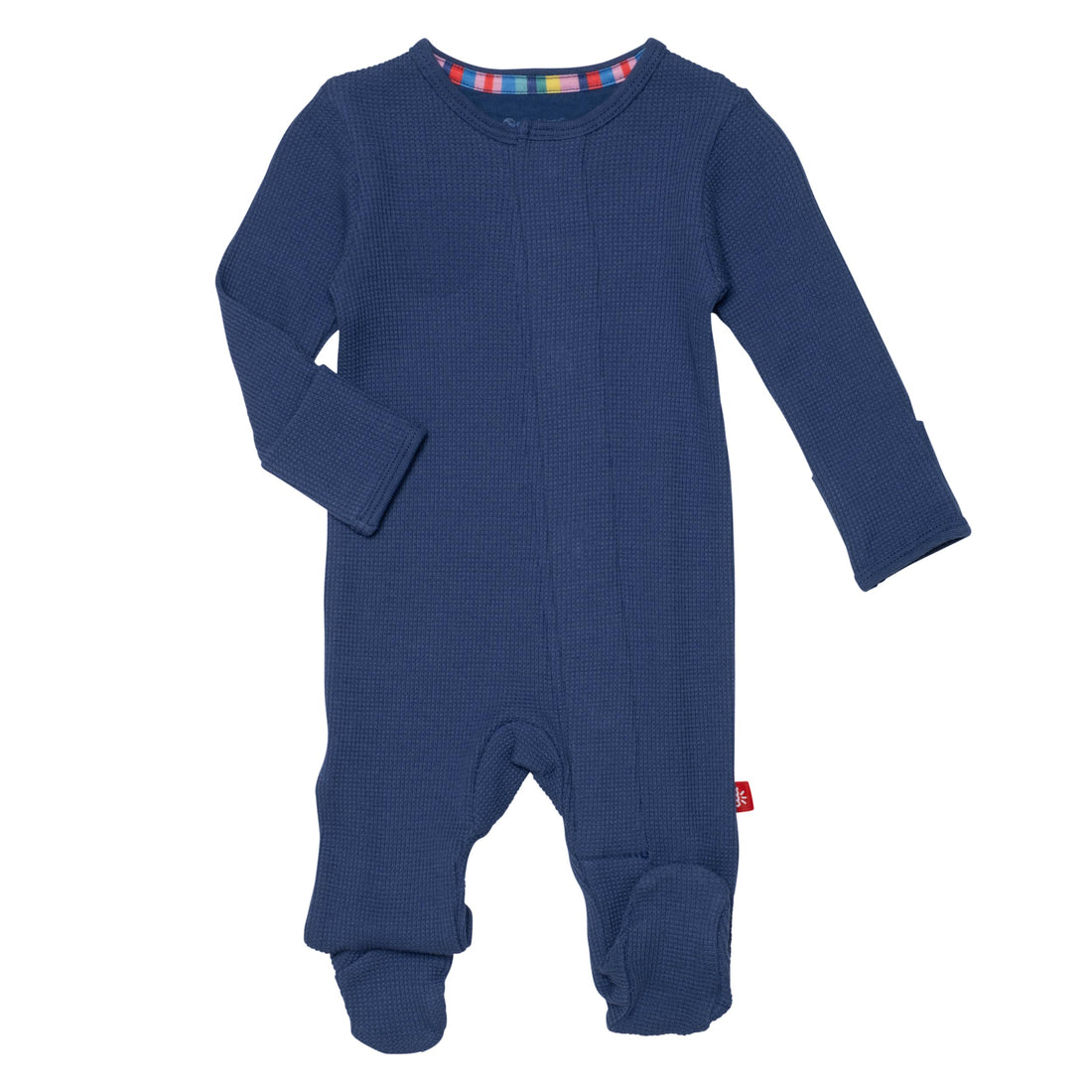 Magnetic Me Boys Modal Magnetic Baby Footie Pajamas | Silky Soft Modal Fabric | Baby Sleepers