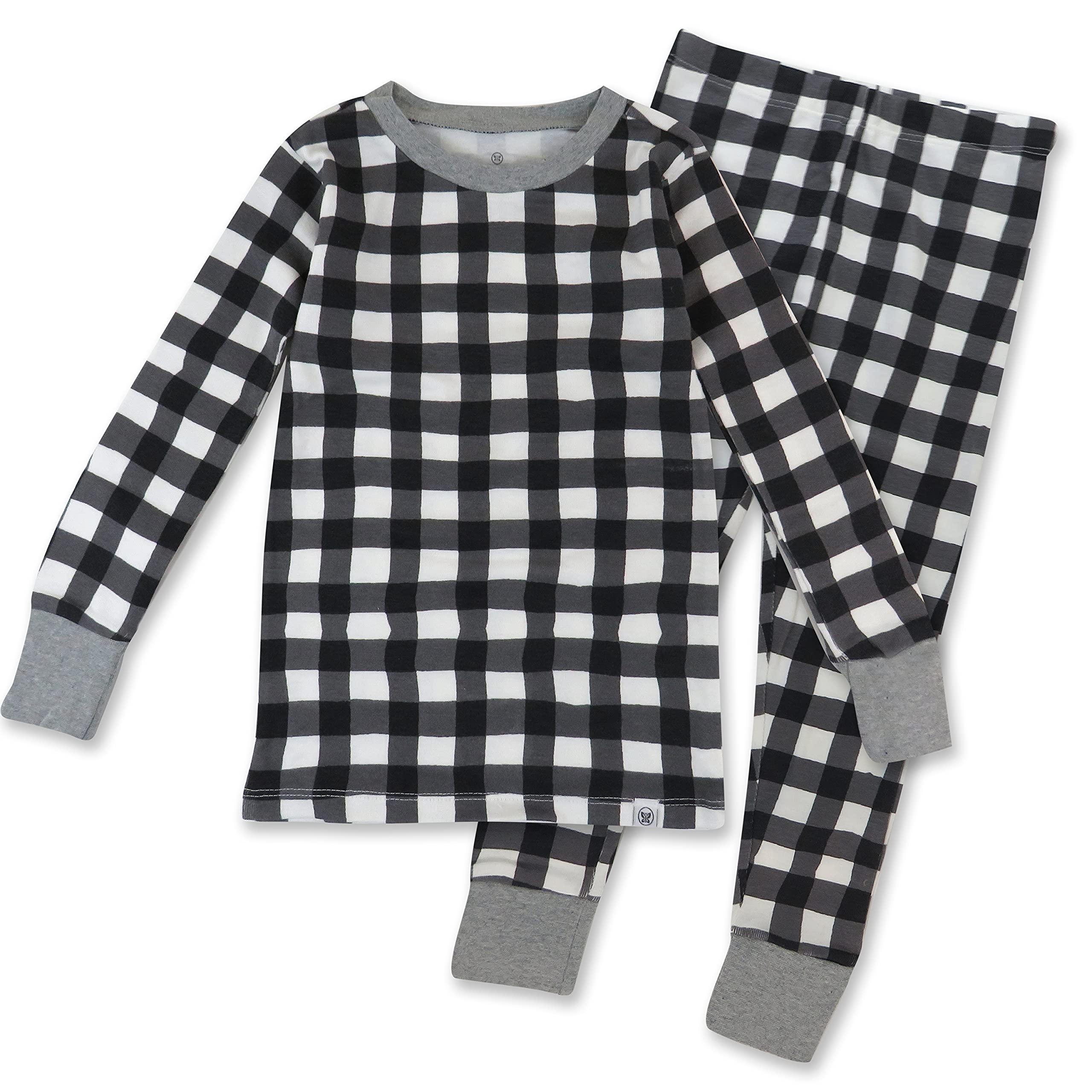 HonestBaby Family Matching Holiday Pajamas 100% Organic Cotton for Men, Women, Kids, Toddlers, Baby Boys, Girls, Unisex, Pets