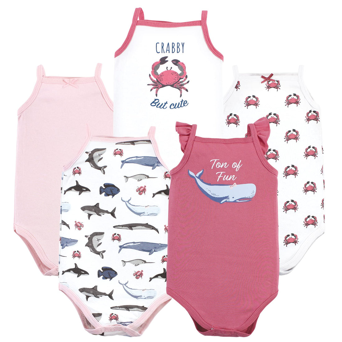 Hudson Baby Unisex Baby Cotton Sleeveless Bodysuits WEBE CLOTHING
