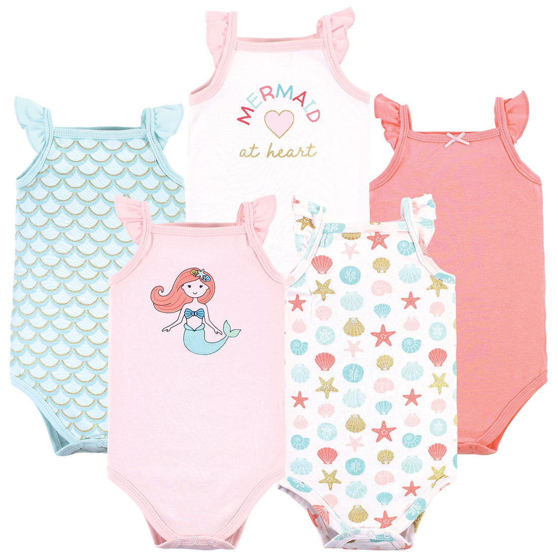 Hudson Baby Unisex Baby Cotton Sleeveless Bodysuits WEBE CLOTHING