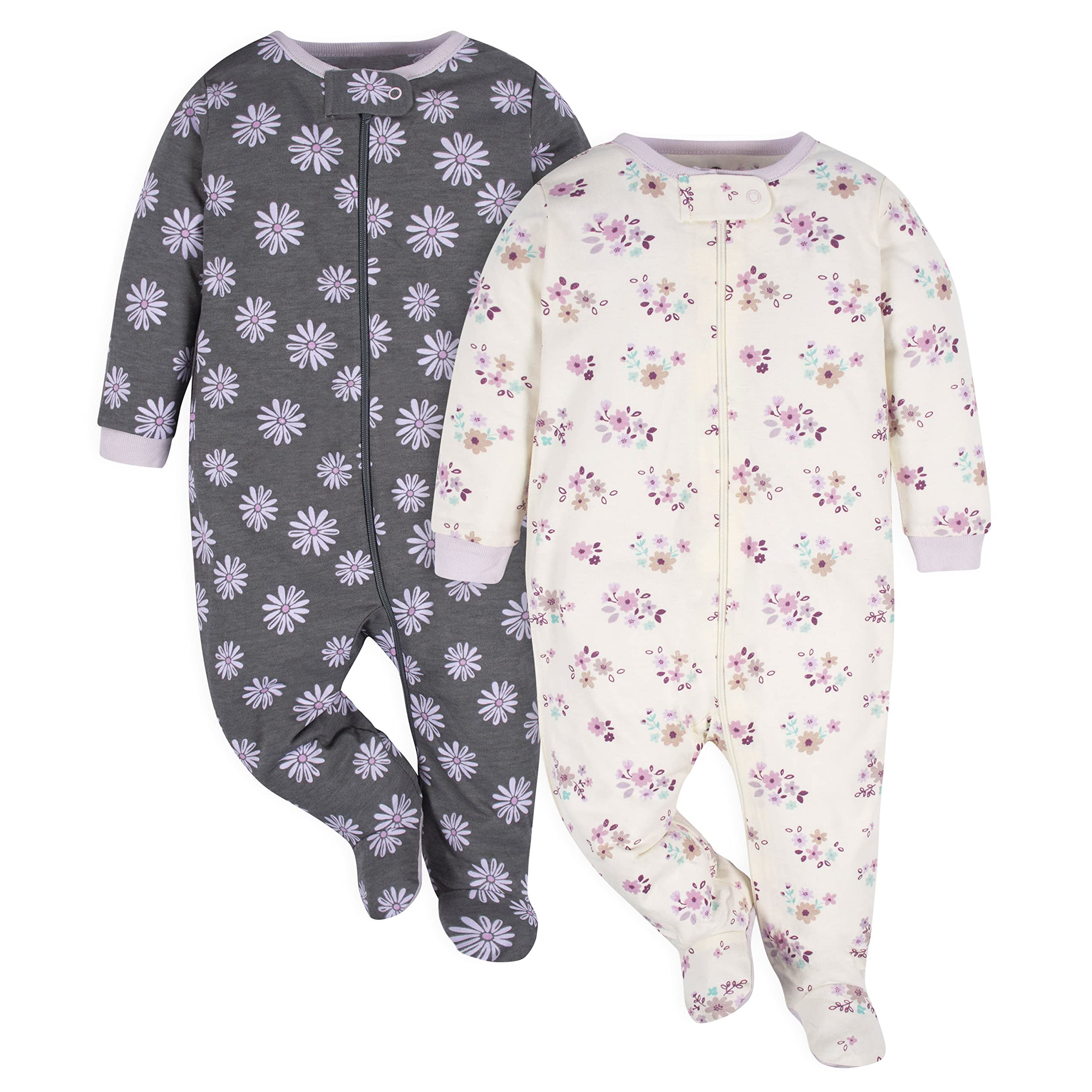 Gerber Baby Girls 2-Pack Sleep ‘N Play