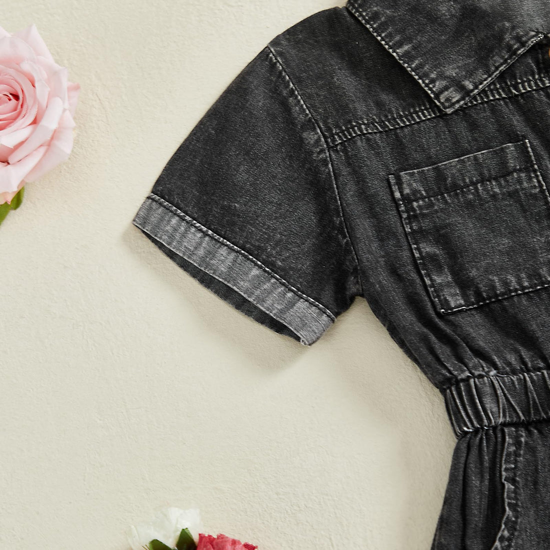 Summer Toddler Girl Jumpsuit Shorts Little Girl Overalls Clothes Baby Jean Romper Jumpsuit One Piece Outfit WEBE CLOTHING