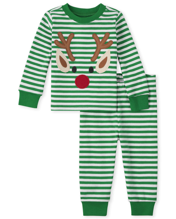 The Children's Place unisex-baby Holiday Pajamas, Cotton WEBE CLOTHING
