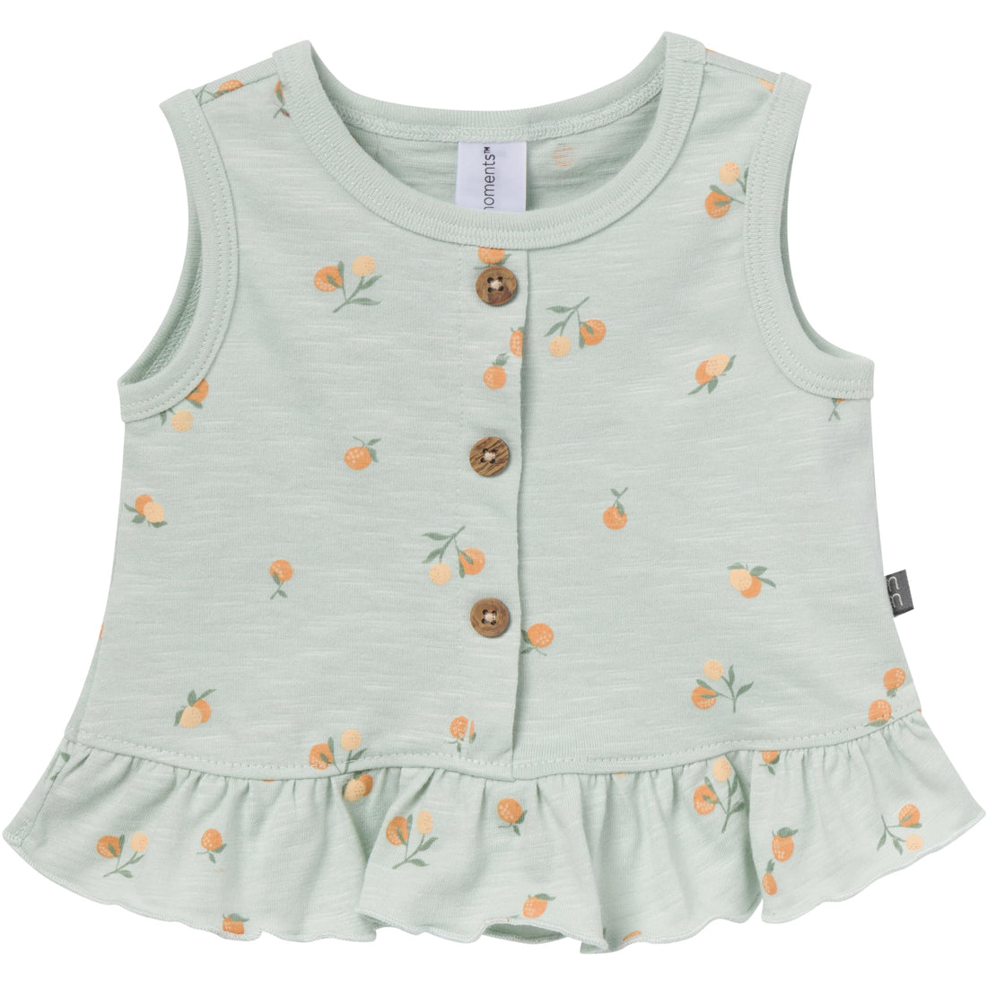 Modern Moments by Gerber Baby Girls 4-Pack Peplum Top & Short Set WEBE CLOTHING