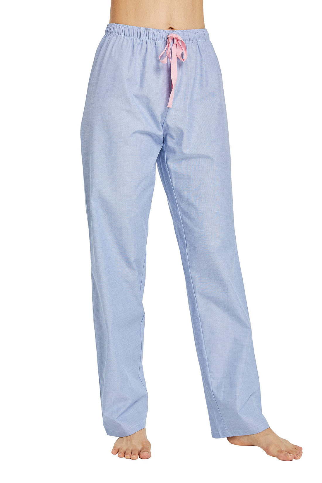 CYZ Women's 100% Cotton Woven Poplin Sleep Pajama Pants