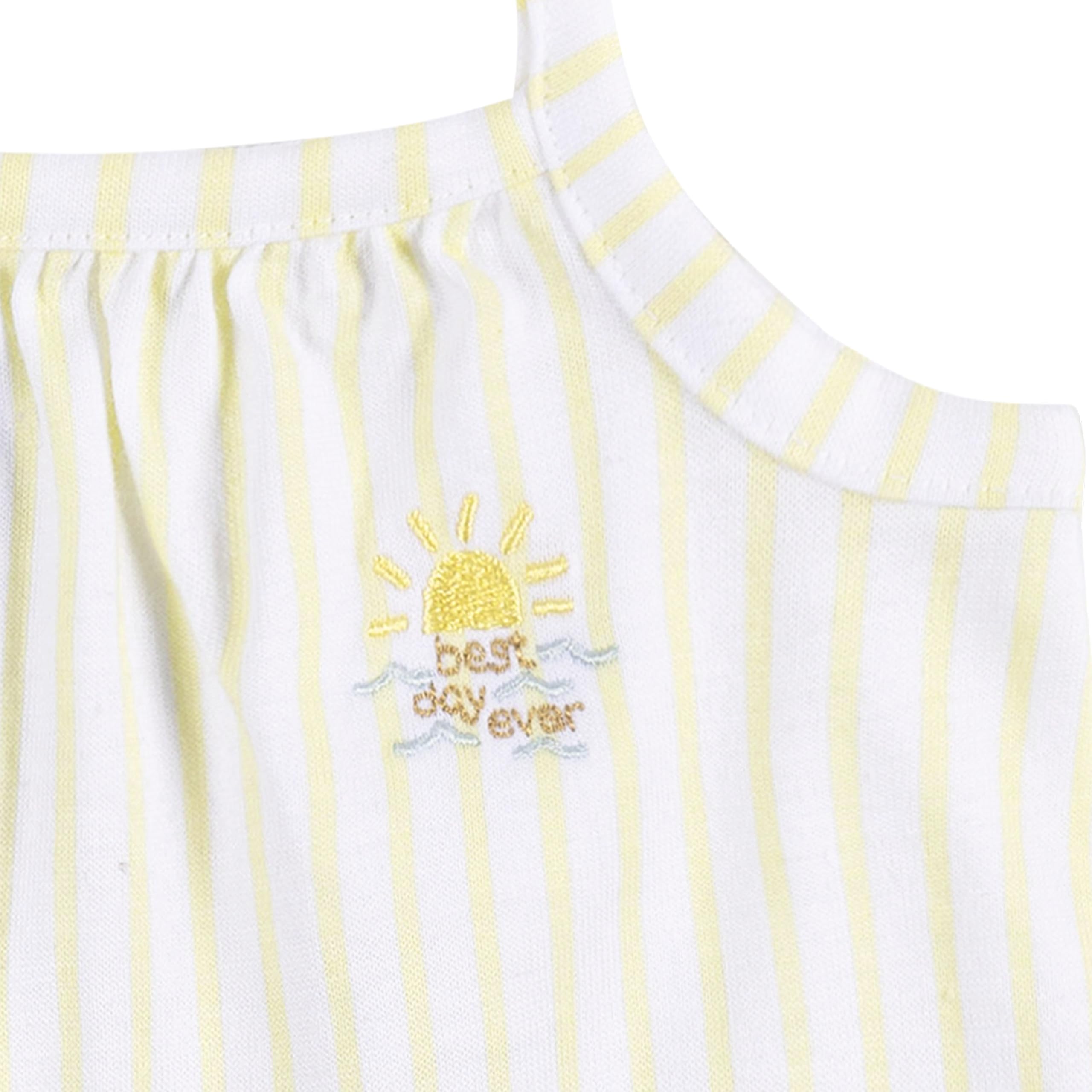 Gerber Baby Girls' Sleeveless Tunic Top and Diaper Cover Set WEBE CLOTHING