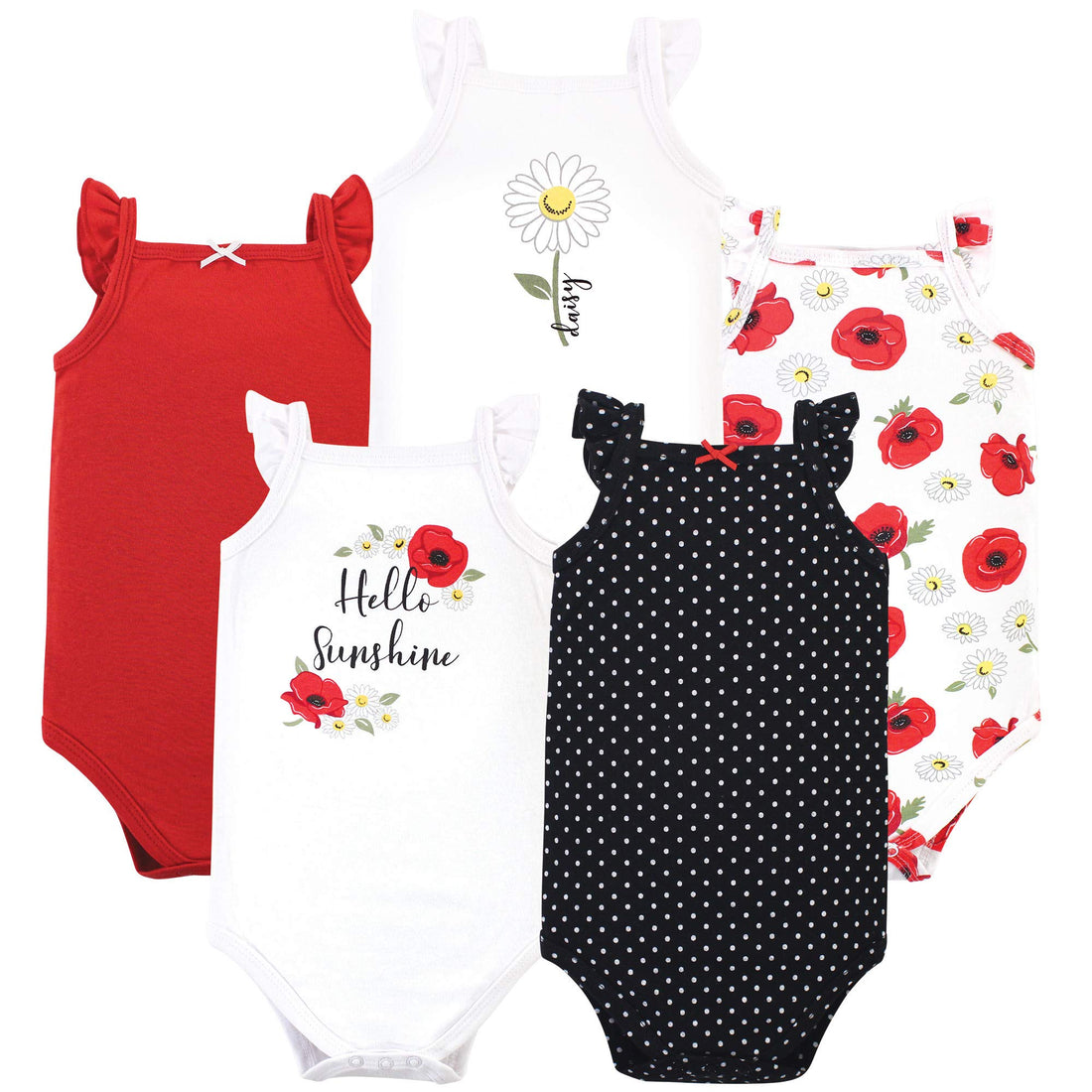 Hudson Baby Unisex Baby Cotton Sleeveless Bodysuits WEBE CLOTHING