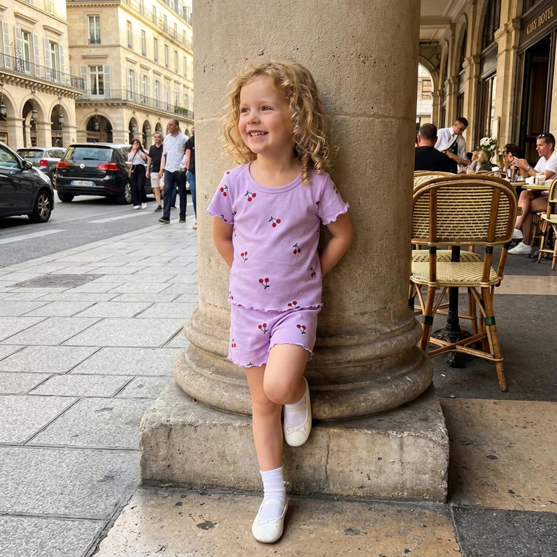 Kupretty Toddler Baby Girl Clothes Cute Comfy Summer Outfits Set Ruffled Shirts + Shorts 12 18 24 Months 2T 3T WEBE CLOTHING