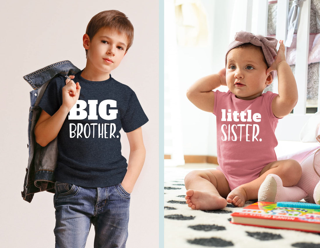 Unordinary Toddler Big Brother Little Sister Outfits brother sister Sibling Matching Baby Newborn Girl Set WEBE CLOTHING