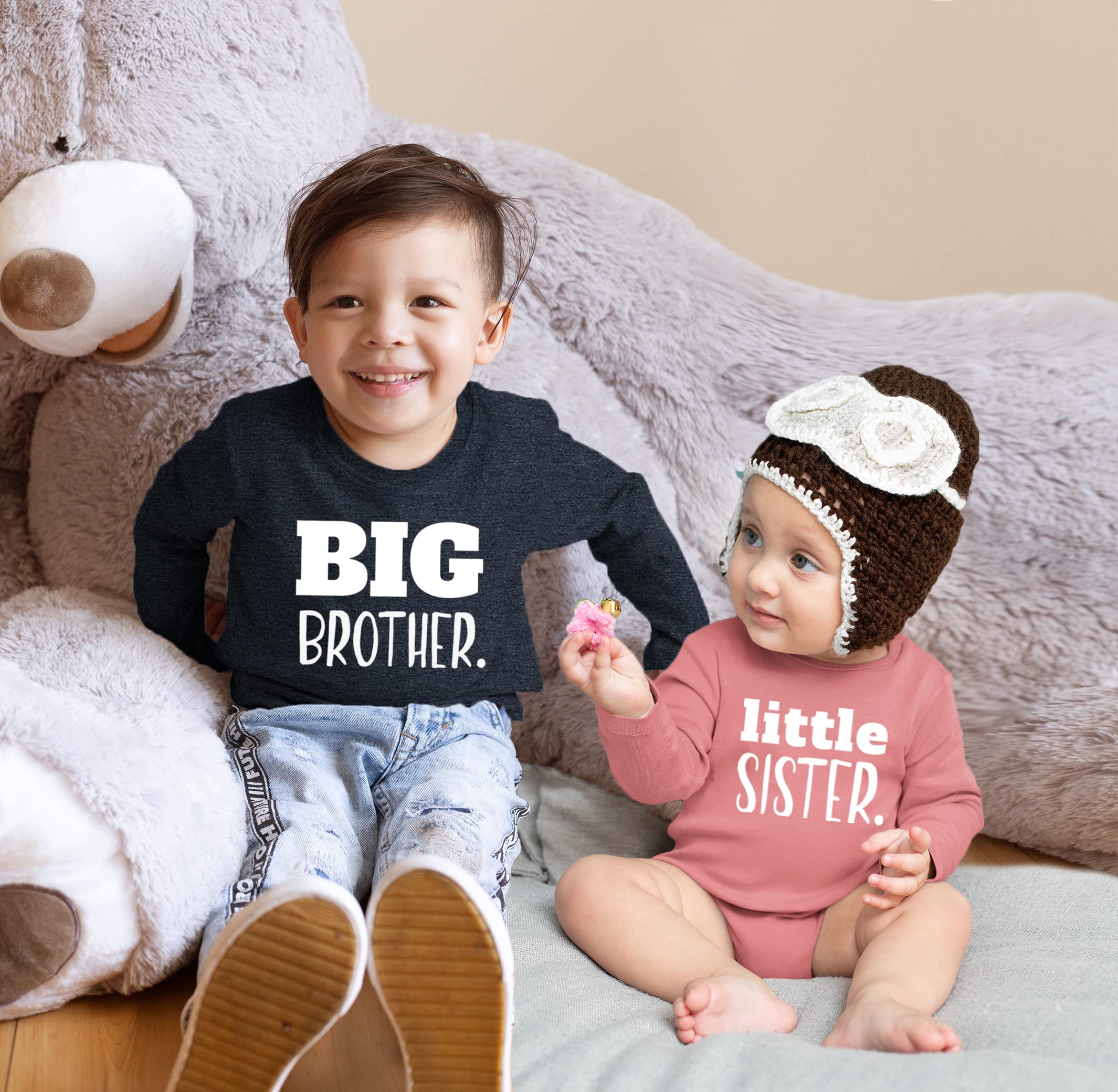 Unordinary Toddler Big Brother Little Sister Outfits brother sister Sibling Matching Baby Newborn Girl Set WEBE CLOTHING