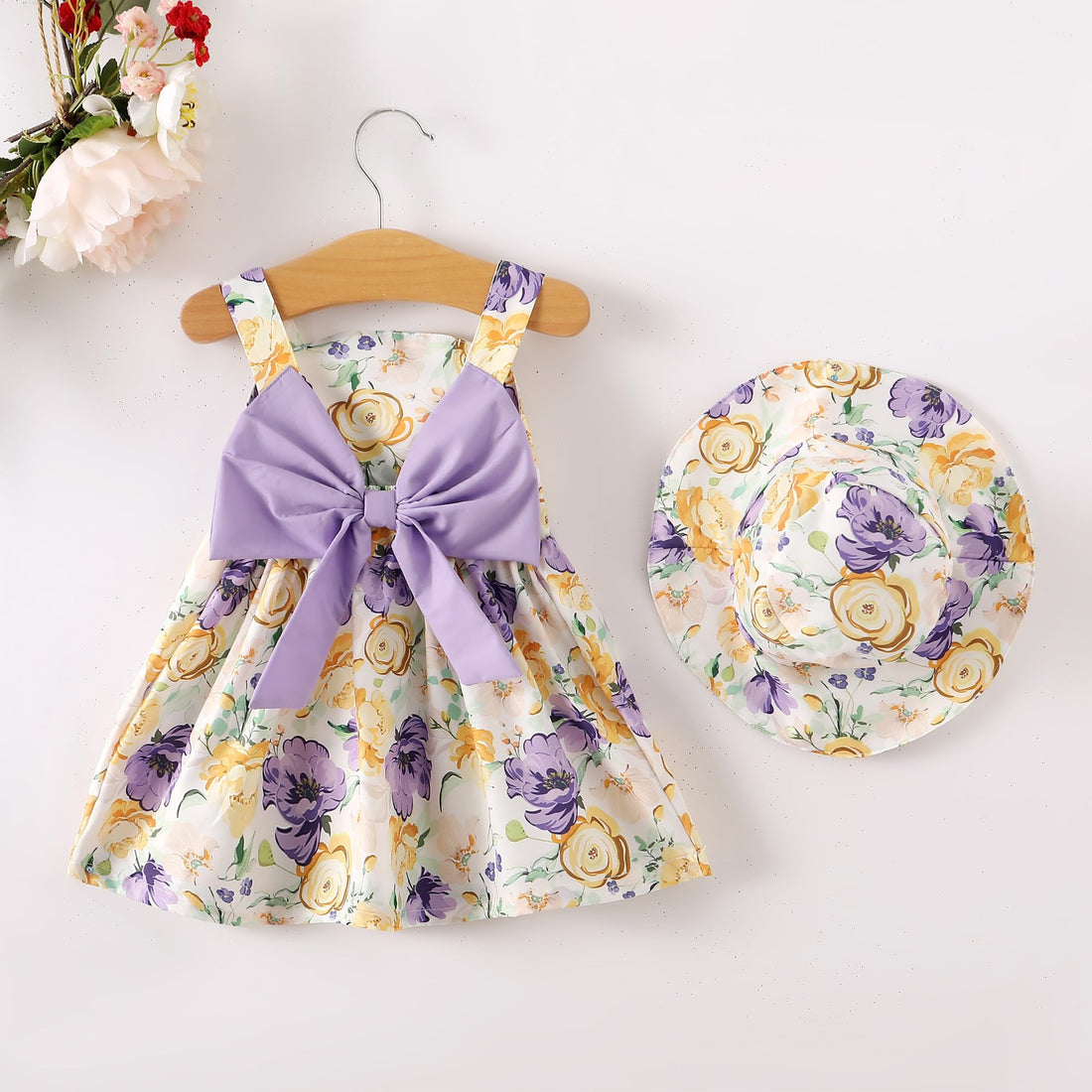 Newborn Infant Baby Girl Dress Toddler Girl Clothes Halter Backless Sleeveless Flower Sundress Summer Dresses for Girl WEBE CLOTHING