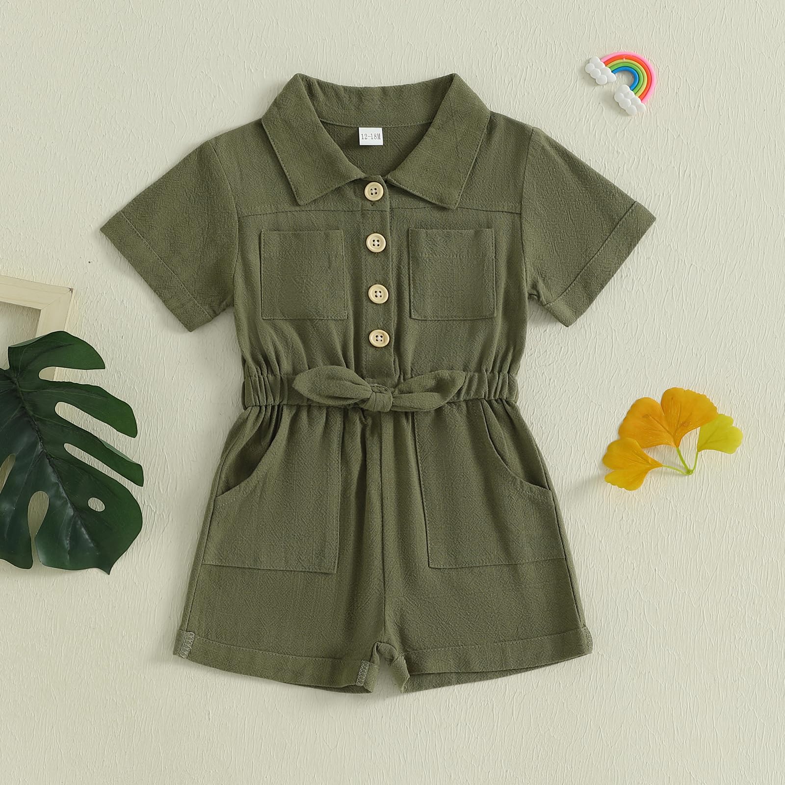 Summer Toddler Girl Jumpsuit Shorts Little Girl Overalls Clothes Baby Jean Romper Jumpsuit One Piece Outfit WEBE CLOTHING