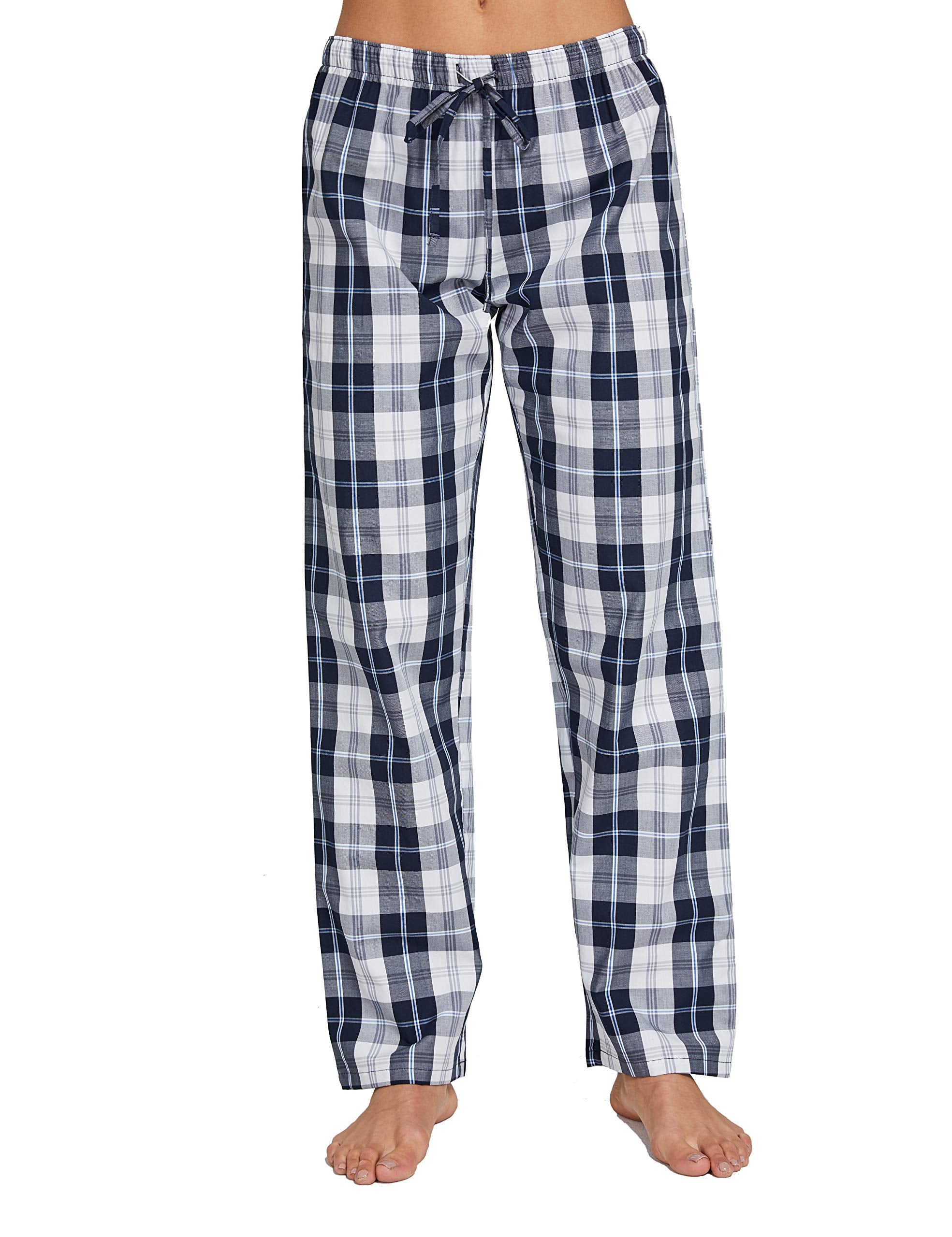 CYZ Women's 100% Cotton Woven Poplin Sleep Pajama Pants
