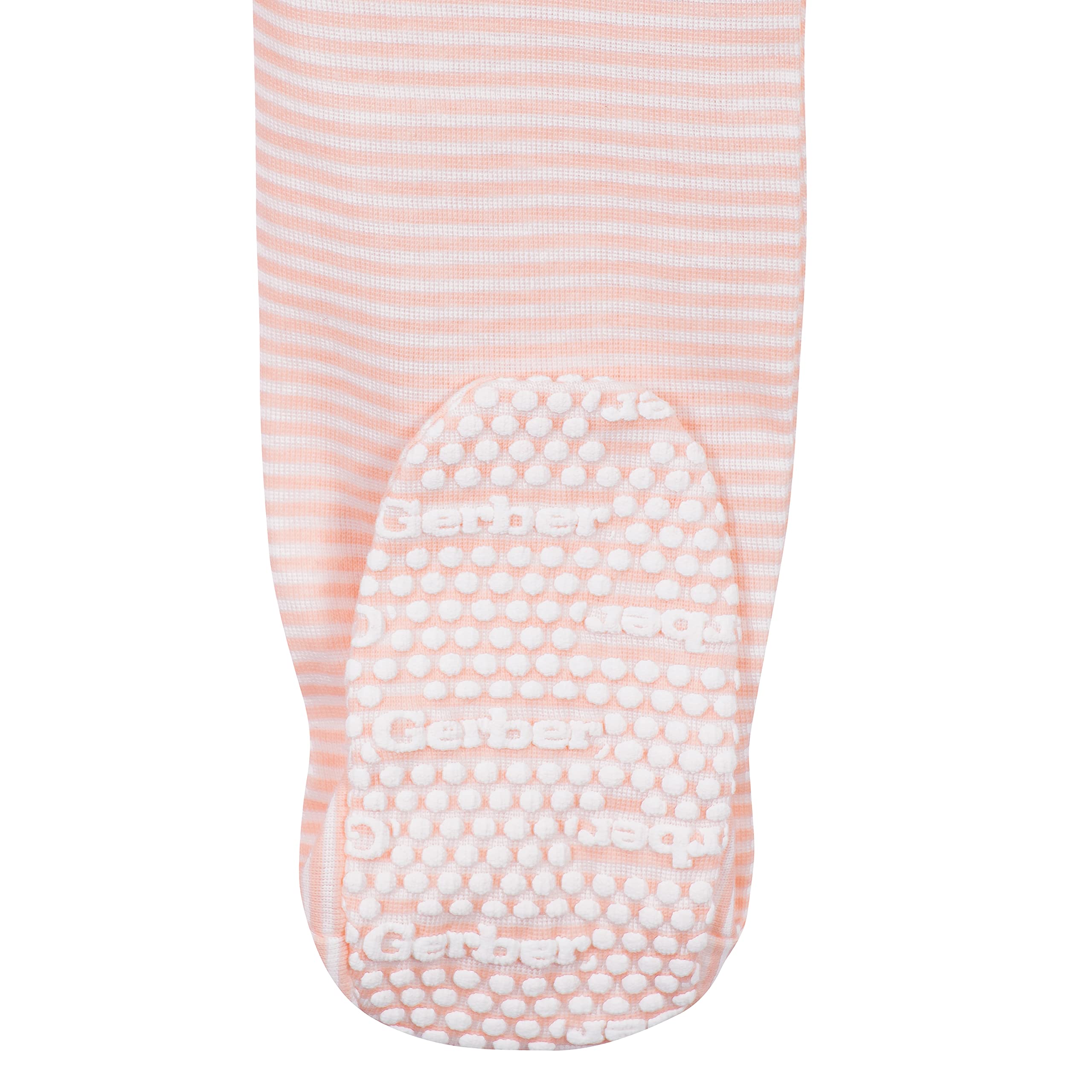 Gerber Baby Girls 4-pack Footed Pajamas