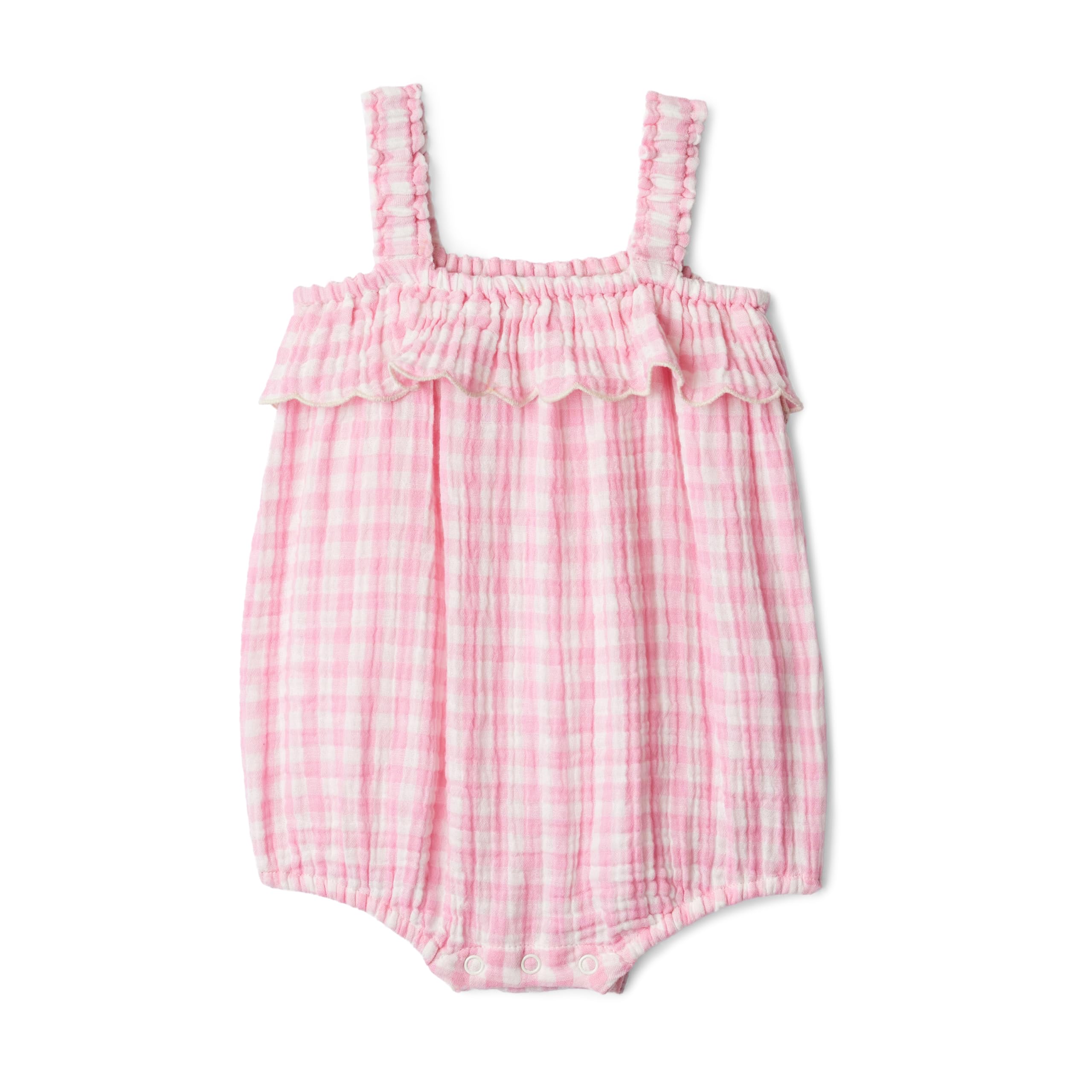 Amazon Essentials x Sofia Grainge Baby Girls' Cotton Gauze Sleeveless Romper WEBE CLOTHING