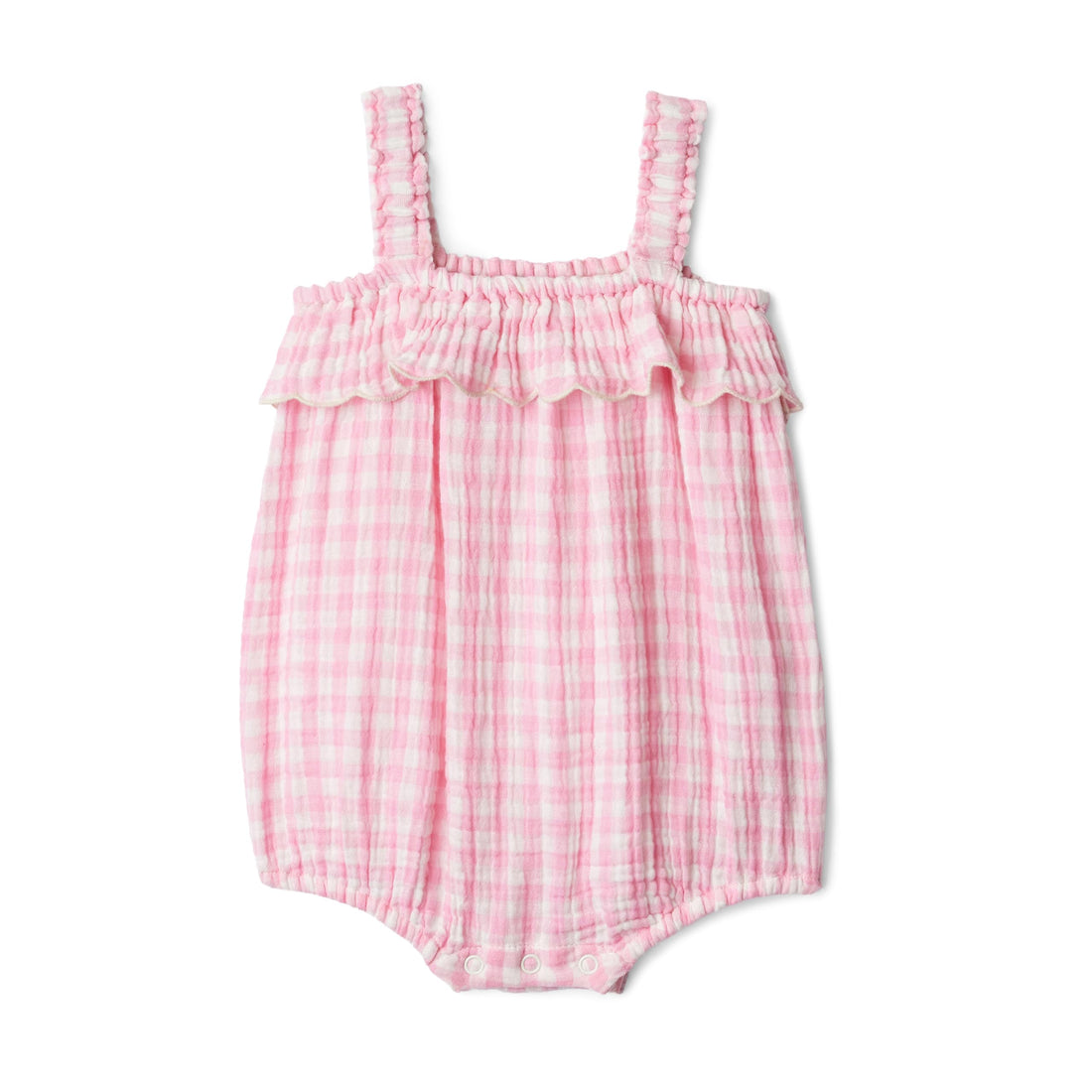 Amazon Essentials x Sofia Grainge Baby Girls' Cotton Gauze Sleeveless Romper WEBE CLOTHING