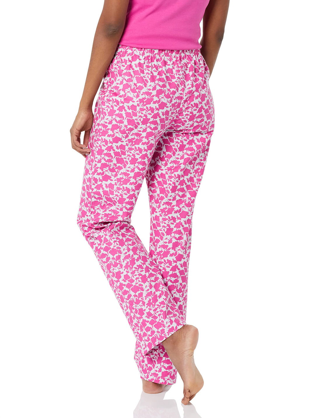 Amazon Essentials Women's Relaxed-Fit Brushed Flannel Pajama Sleep Pant with Drawstring