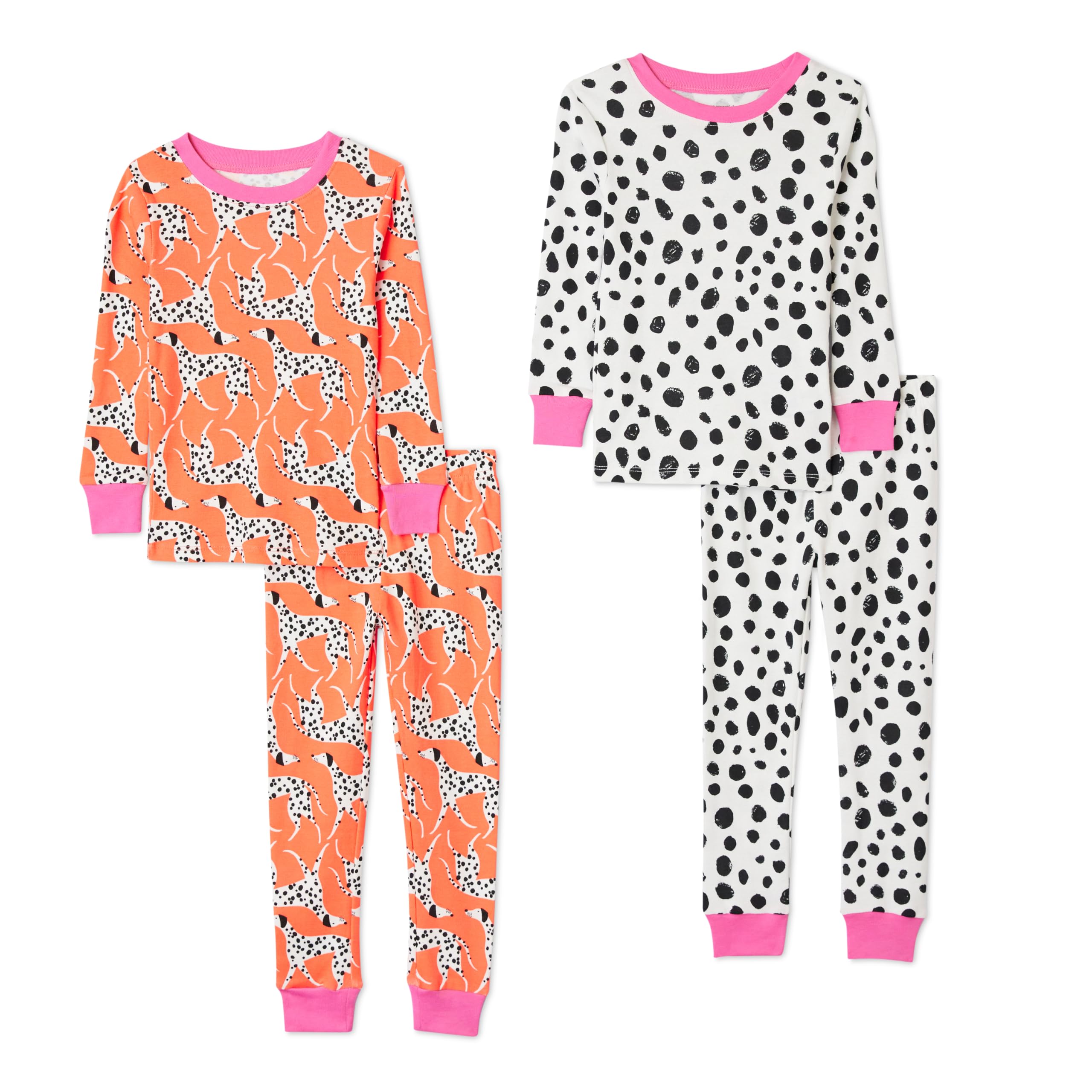 Amazon Essentials Babies, Toddlers and Boys' Snug-Fit Cotton Pajama Set, Multipacks