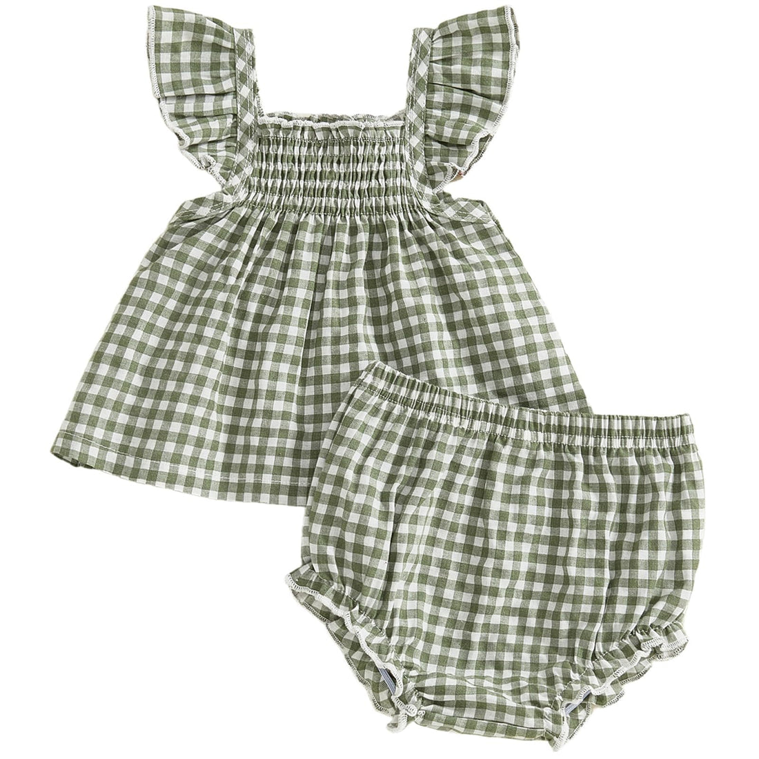 Mubineo Baby Girl Summer Clothes Cute Ruffle Tops Dress Shorts Outfits Set Infant Toddler Shirt Bloomers Princess Outfit WEBE CLOTHING