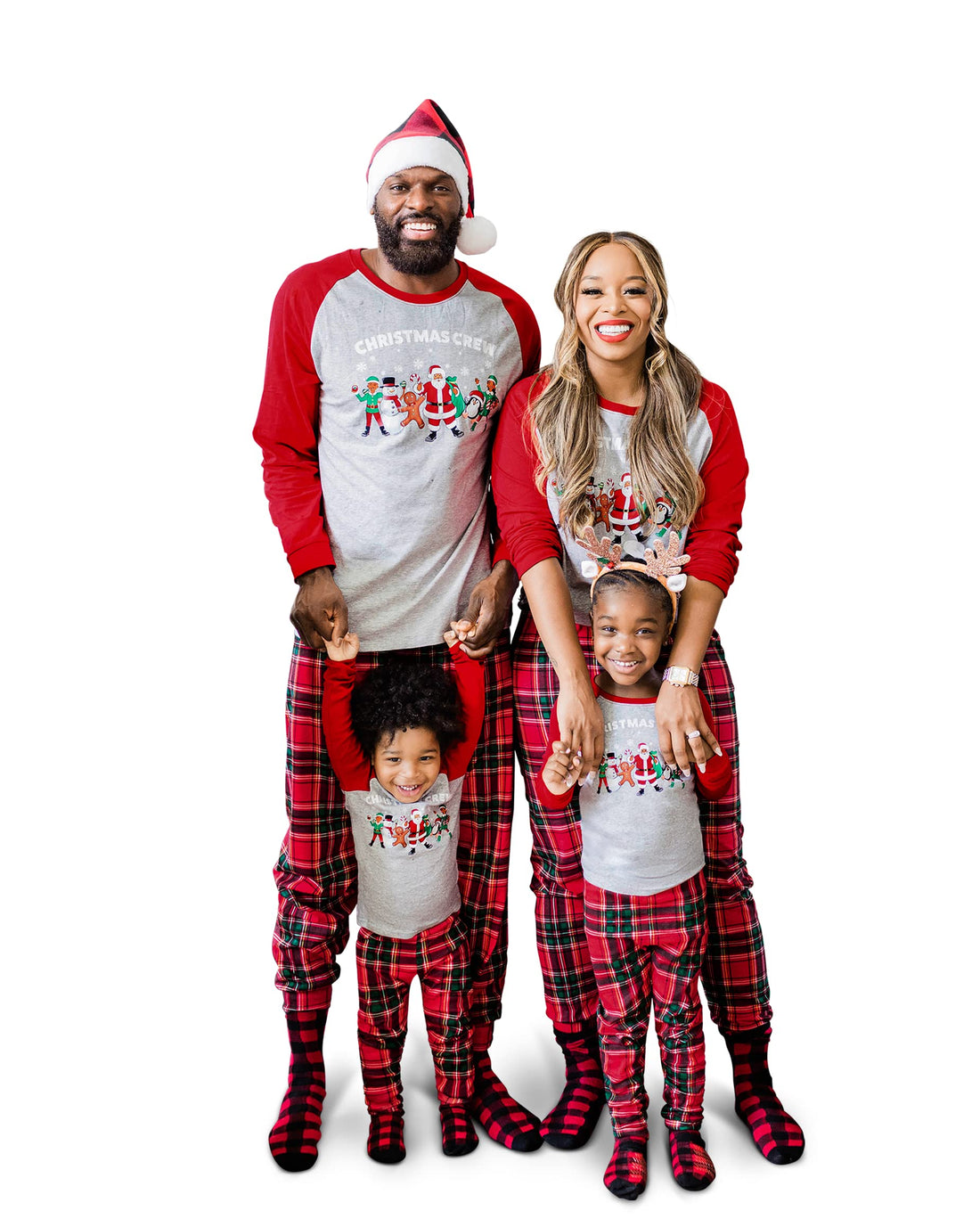 The Children's Place Kids' Family Matching, Festive Christmas Pajama Sets, Cotton WEBE CLOTHING