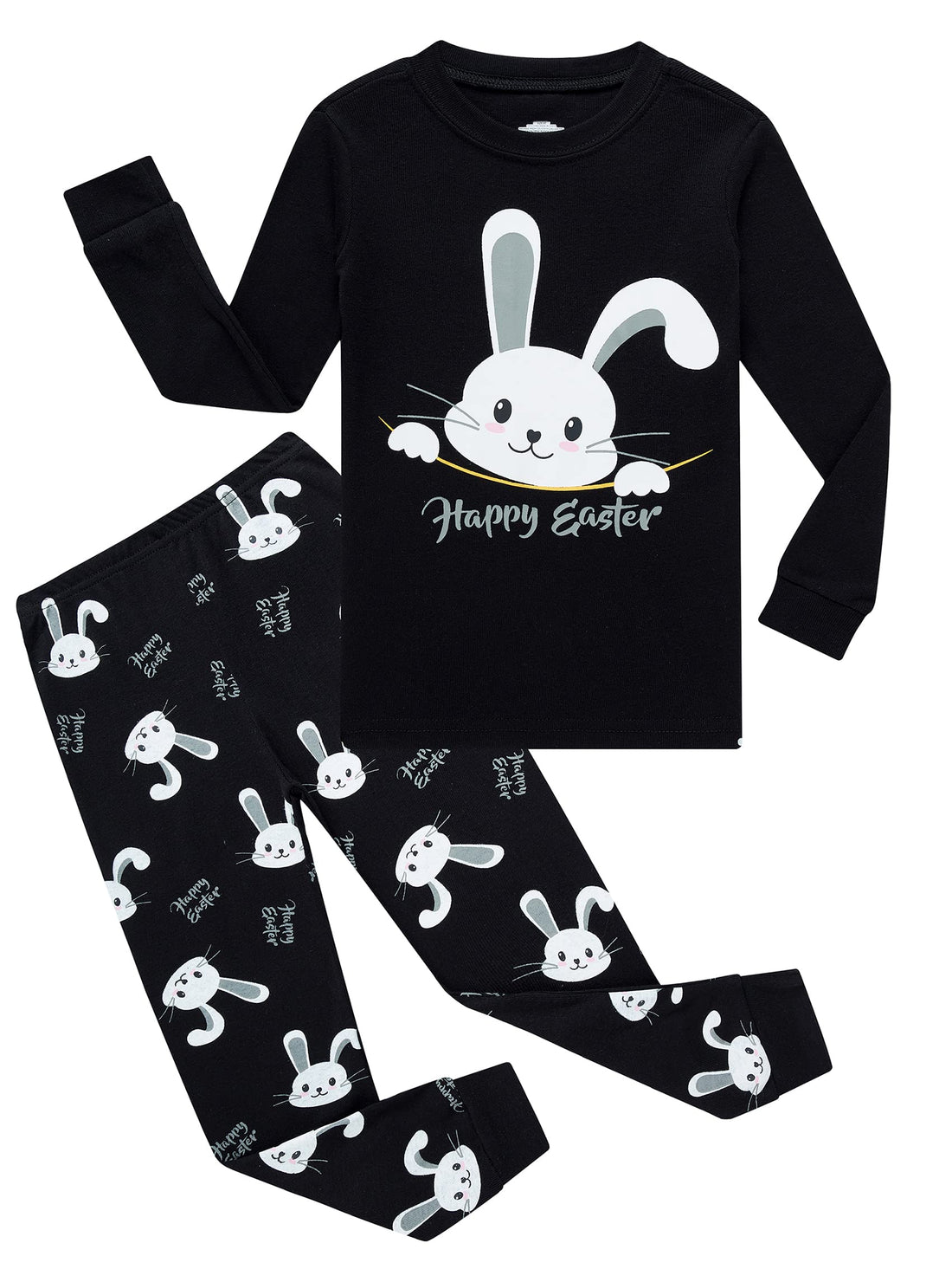 Family Feeling Kids & Toddler Boys Pajamas 2 Piece Pjs Set 100% Cotton Sleepwear